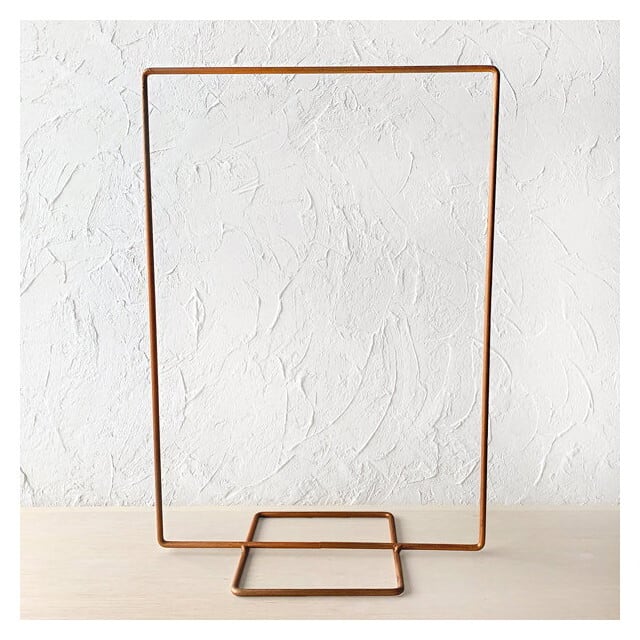 コッパースタンド [テラコッタ ウェディングの ウェルカムボードや