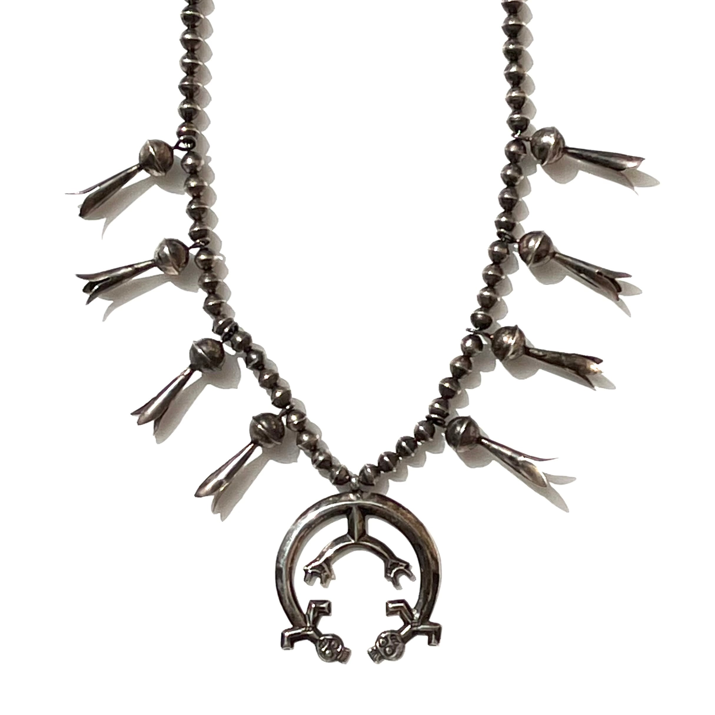 Vintage Navajo Naja Necklace ビンテージ ナバホ ナジャ ネックレス