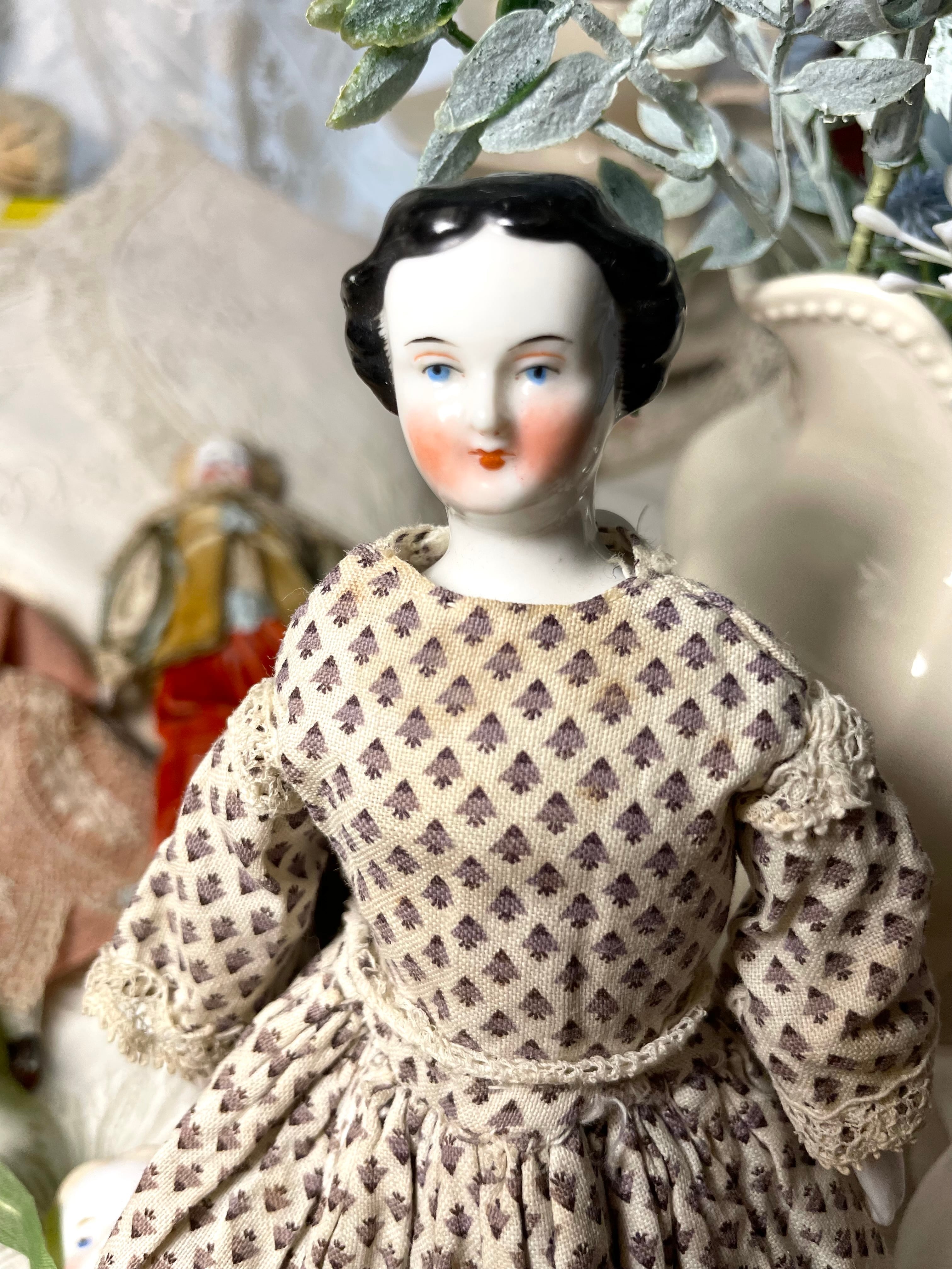 チャイナヘッド（磁器製）ドール | Epines de Rose Paris Vintage