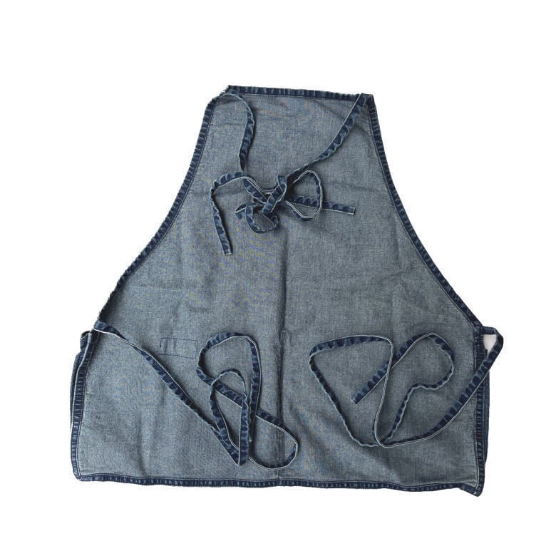 DENIM HALF APRON ヴィンテージ風デザイン ハーフエプロン RRL ダブル