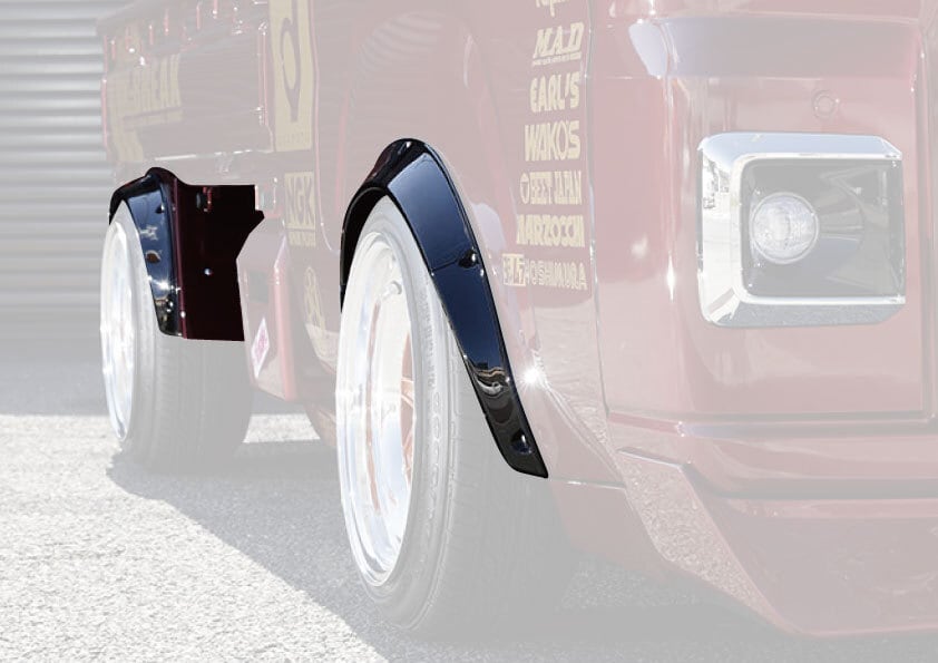 ハイゼット/ハイゼットジャンボ（前期・後期）オーバーフェンダーVer.2