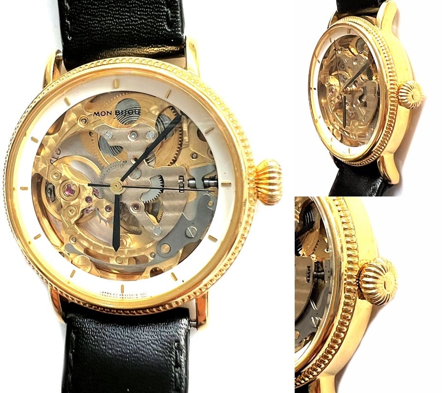 ORIENT オリエント MON BIJOU モンビジュ スケルトン ゴールド 世界