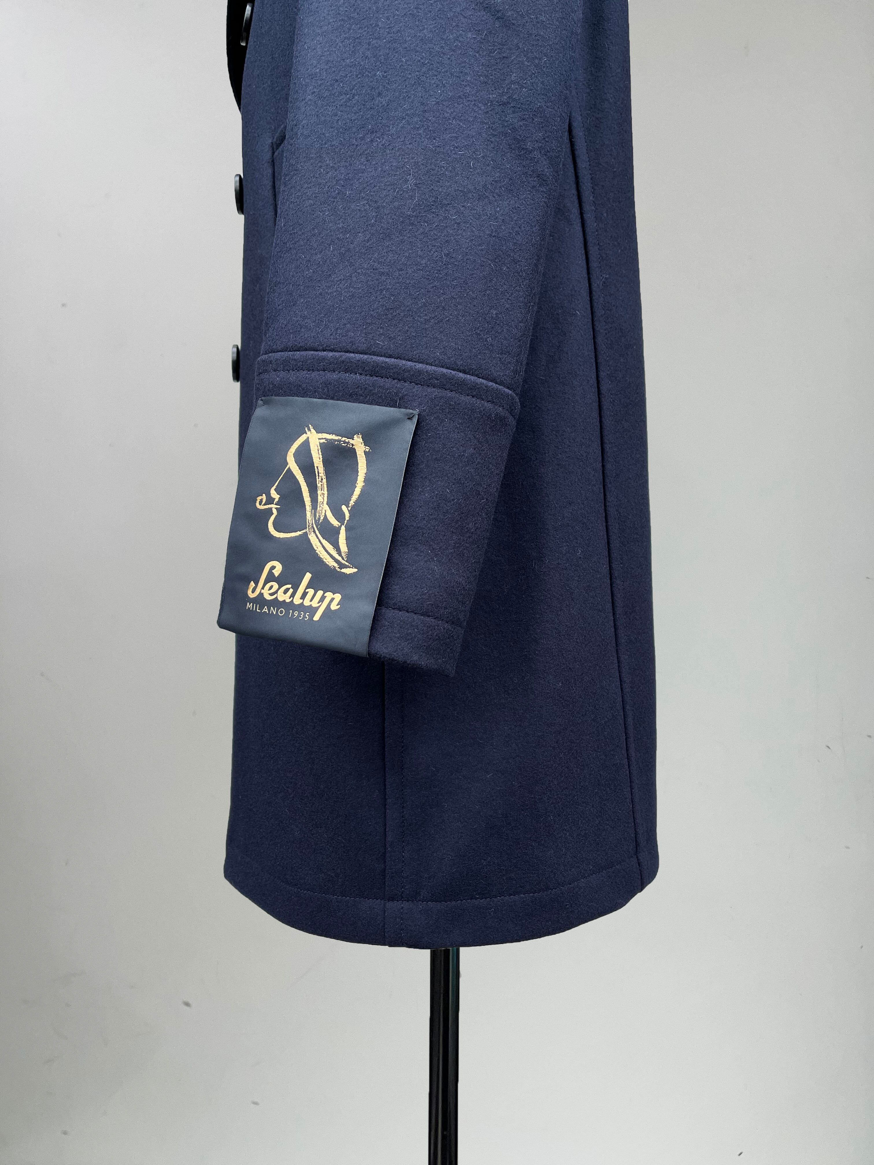 Sealup（シーラップ）GENOVA（ジェノバ）ウール メルトン Pコート NAVY