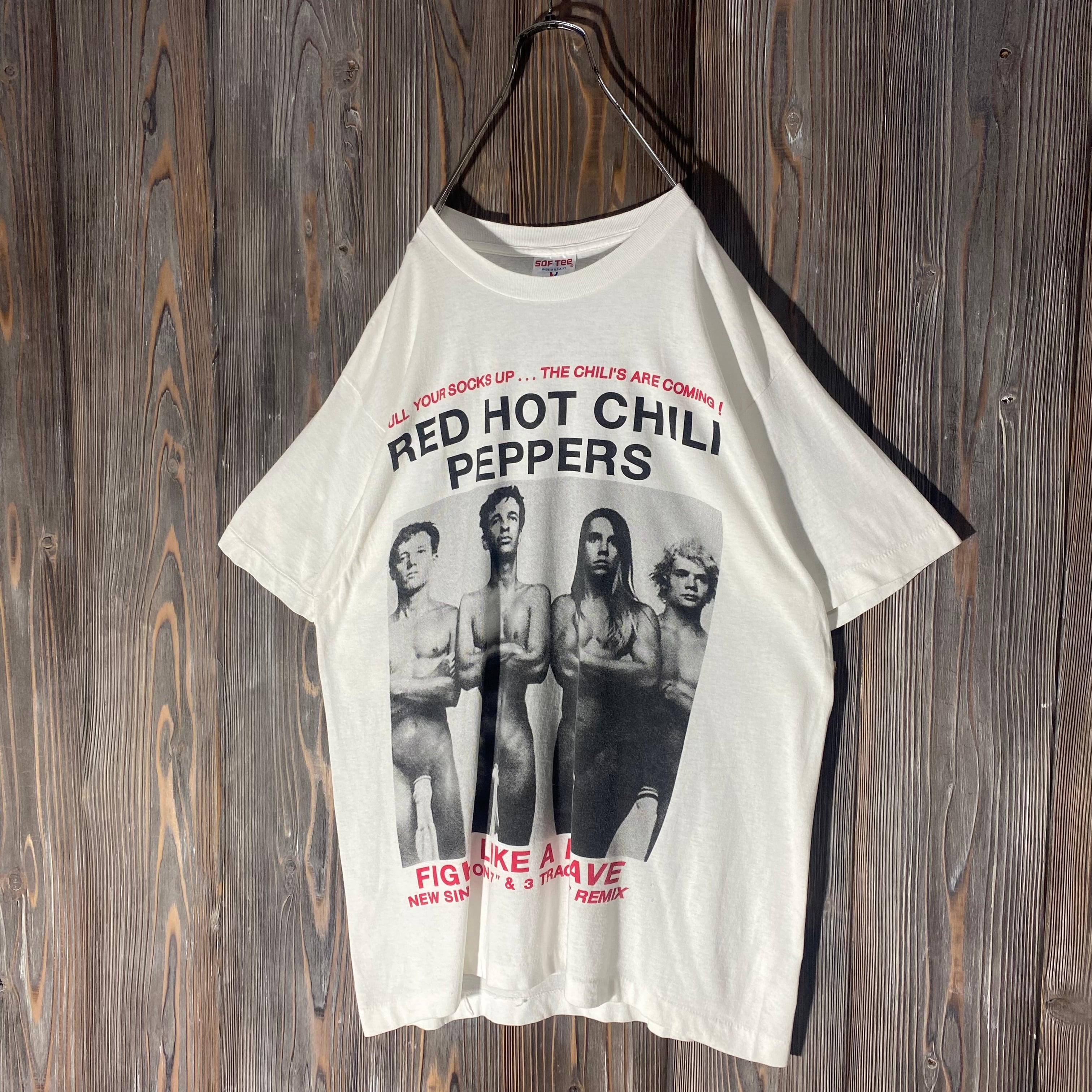 80s RED HOT CHILI PEPPERS FIGHT LIKE A BRAVE vintage T-shirt