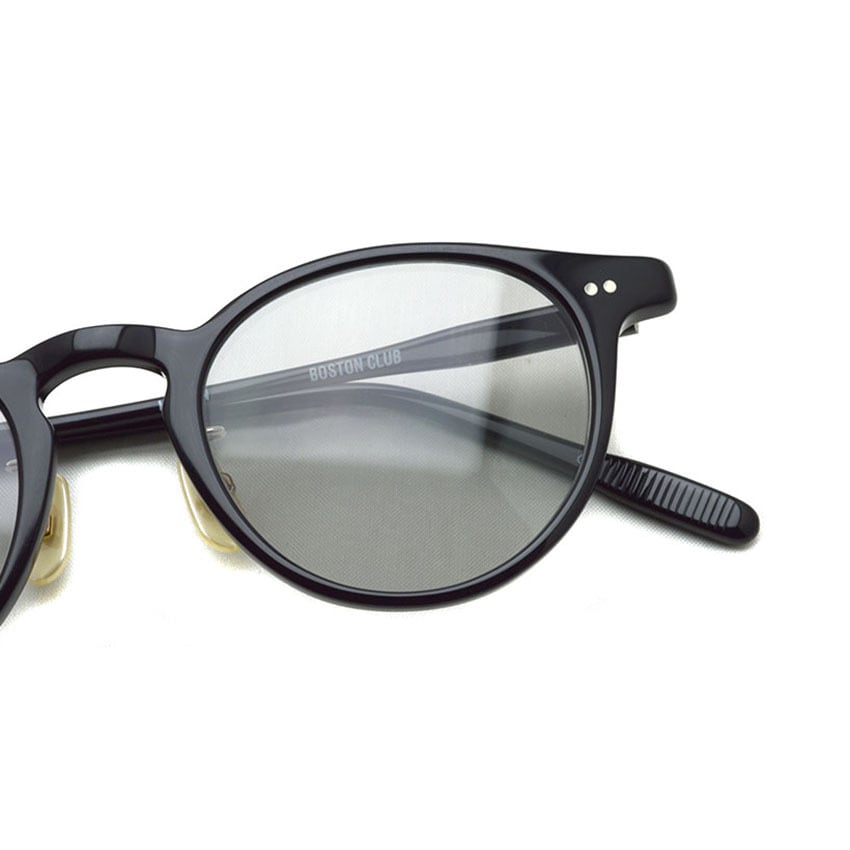 BOSTON CLUB / HUDSON Sun / S01 Black - Light Gray Lenses ブラック