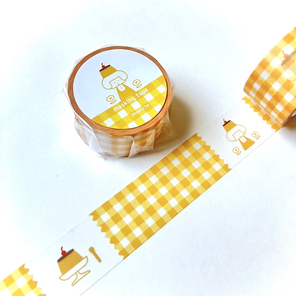 mizutama チェックシリーズ マスキングテープ（24mm） | パピア