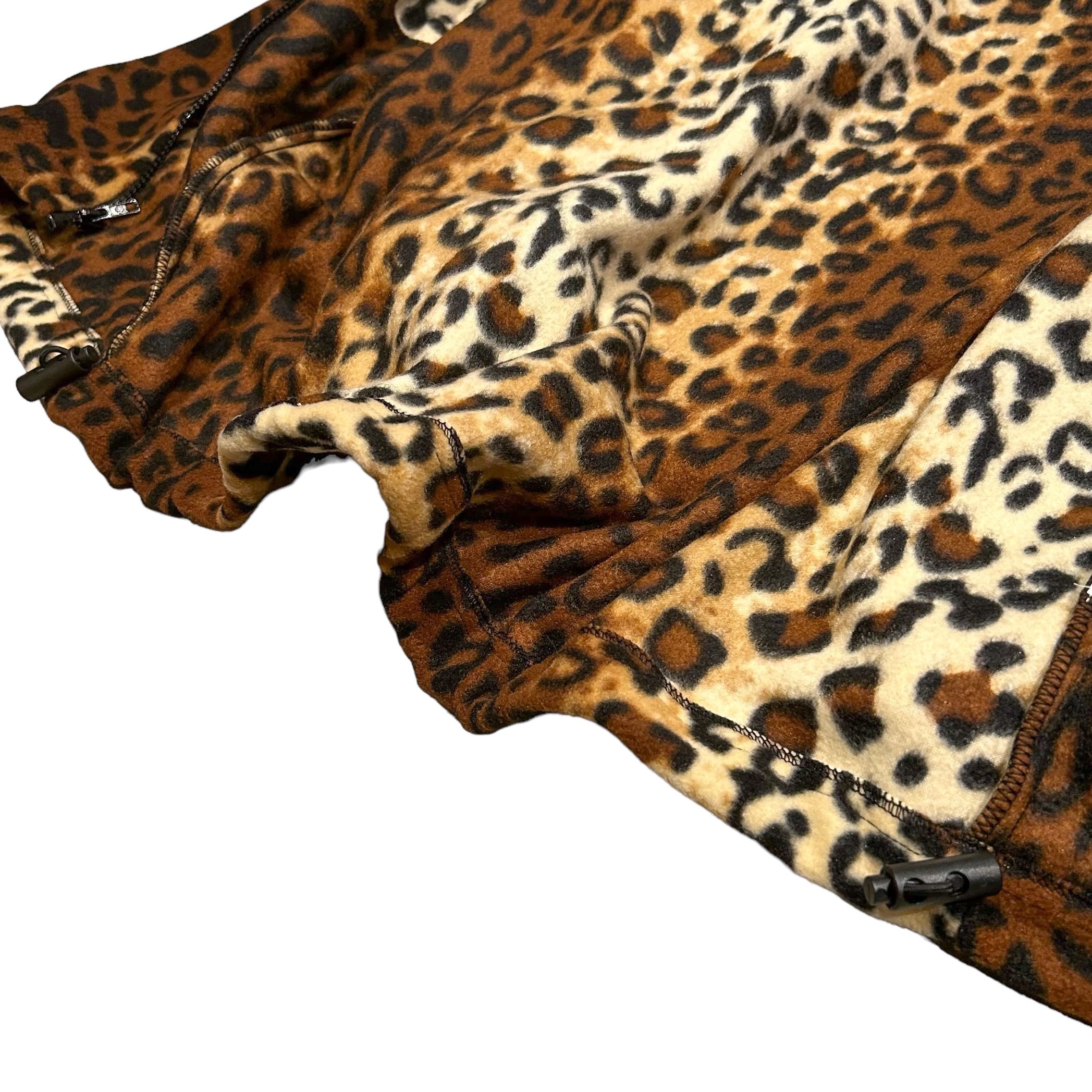 BLACK MOUNTAIN USA製 Leopard Fleece Jacket / ブラックマウンテン