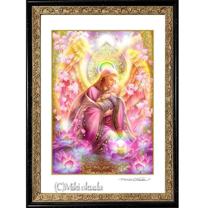 天使・慈愛の天使】SSサイズ（210㎜×285㎜）│スピリチュアル