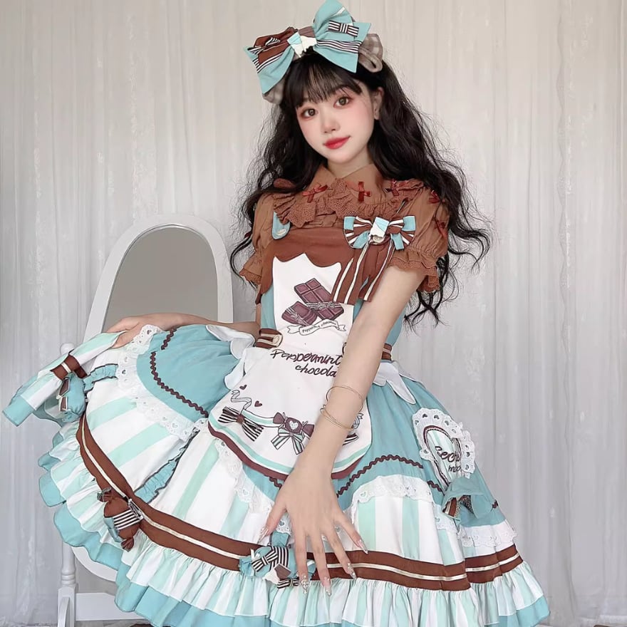 ゴスロリ通販 With U スイートロリータ 甘ロリ フルセット 3点セット