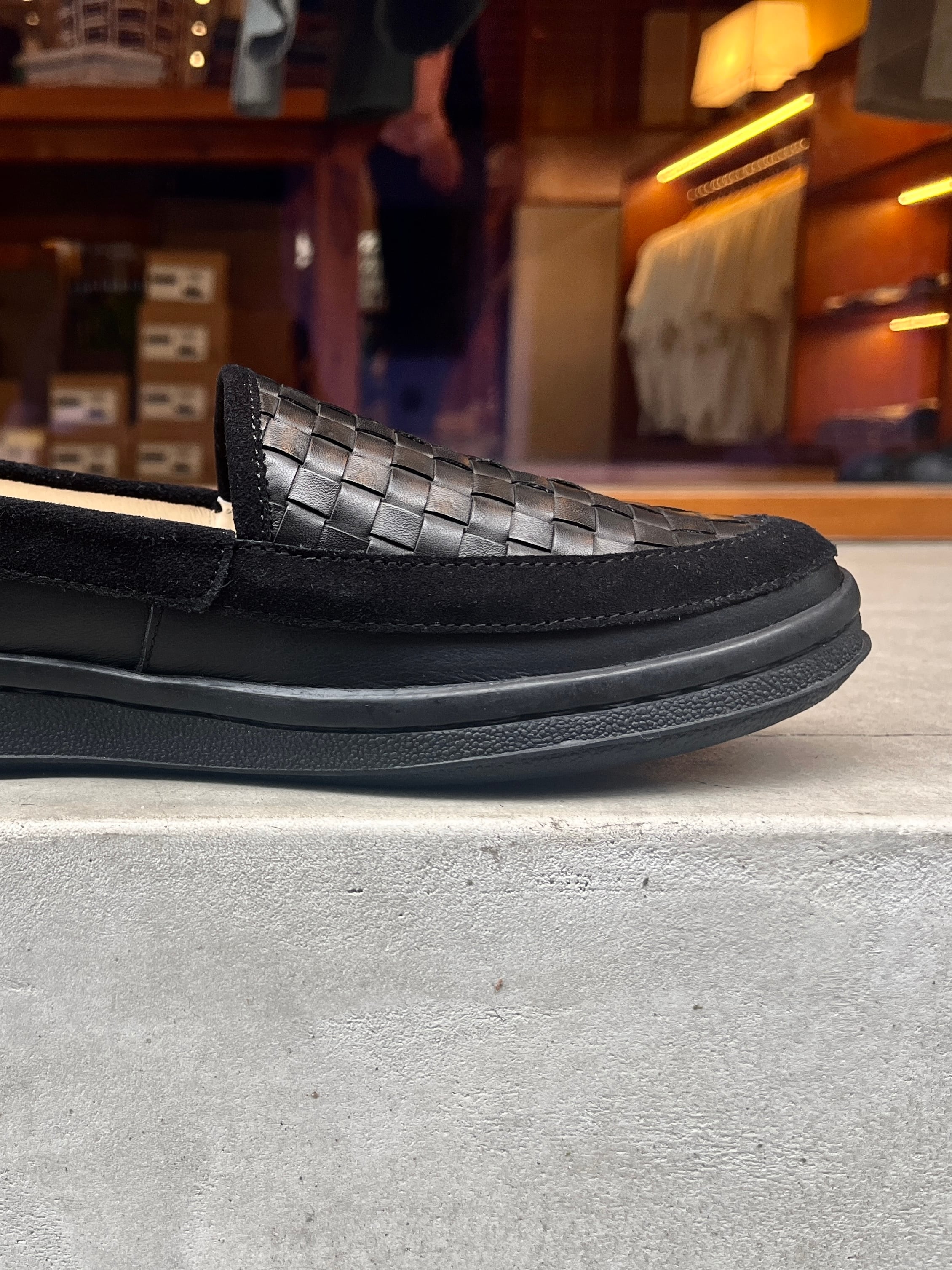 CABARET POVAL × MANEBU × UNDER THE SUN / LOAFER - BLACK | DEXIM