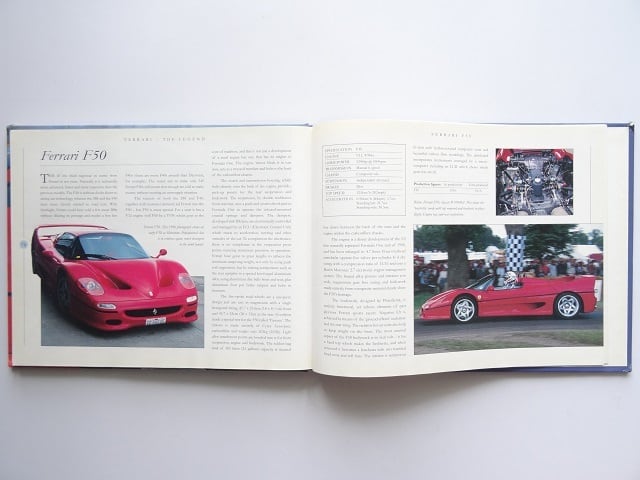 フェラーリ 洋書 An Italian Legend 本 全271ページ フェラーリ 洋書
