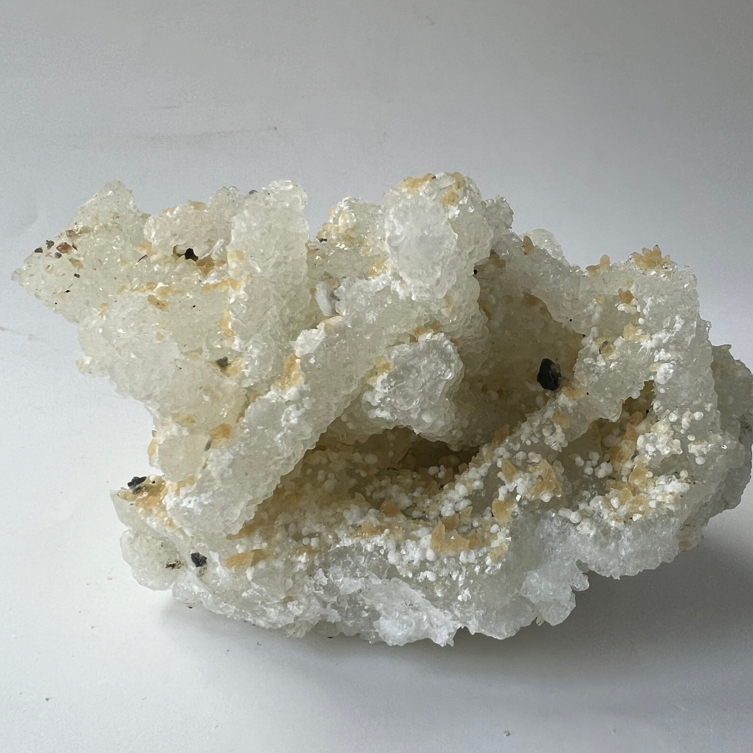 アポフィライト 魚眼石 鉱石 鉱物 ミネラル 標本 原石 母岩付き 【公式