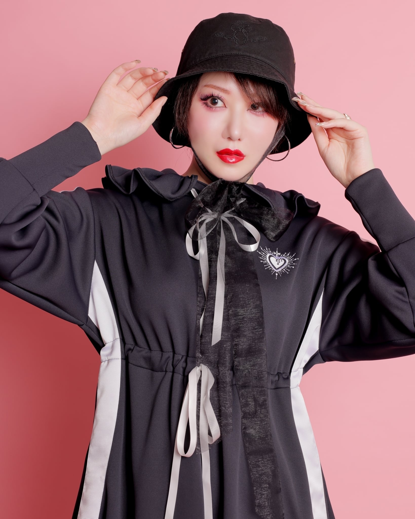 ジャージドールワンピース ブラック | FORGIVE ME