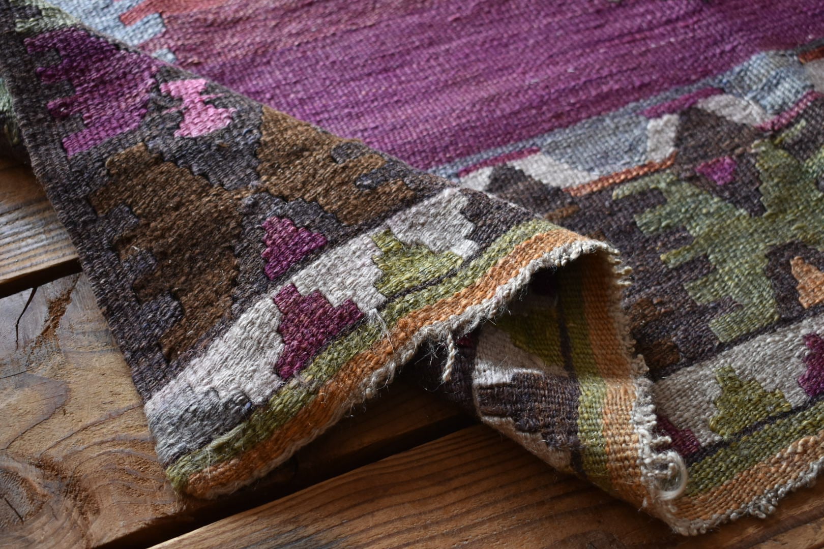 LR05160 vintage old kilim | lool(ロール)山口市にて北欧家具、不動産