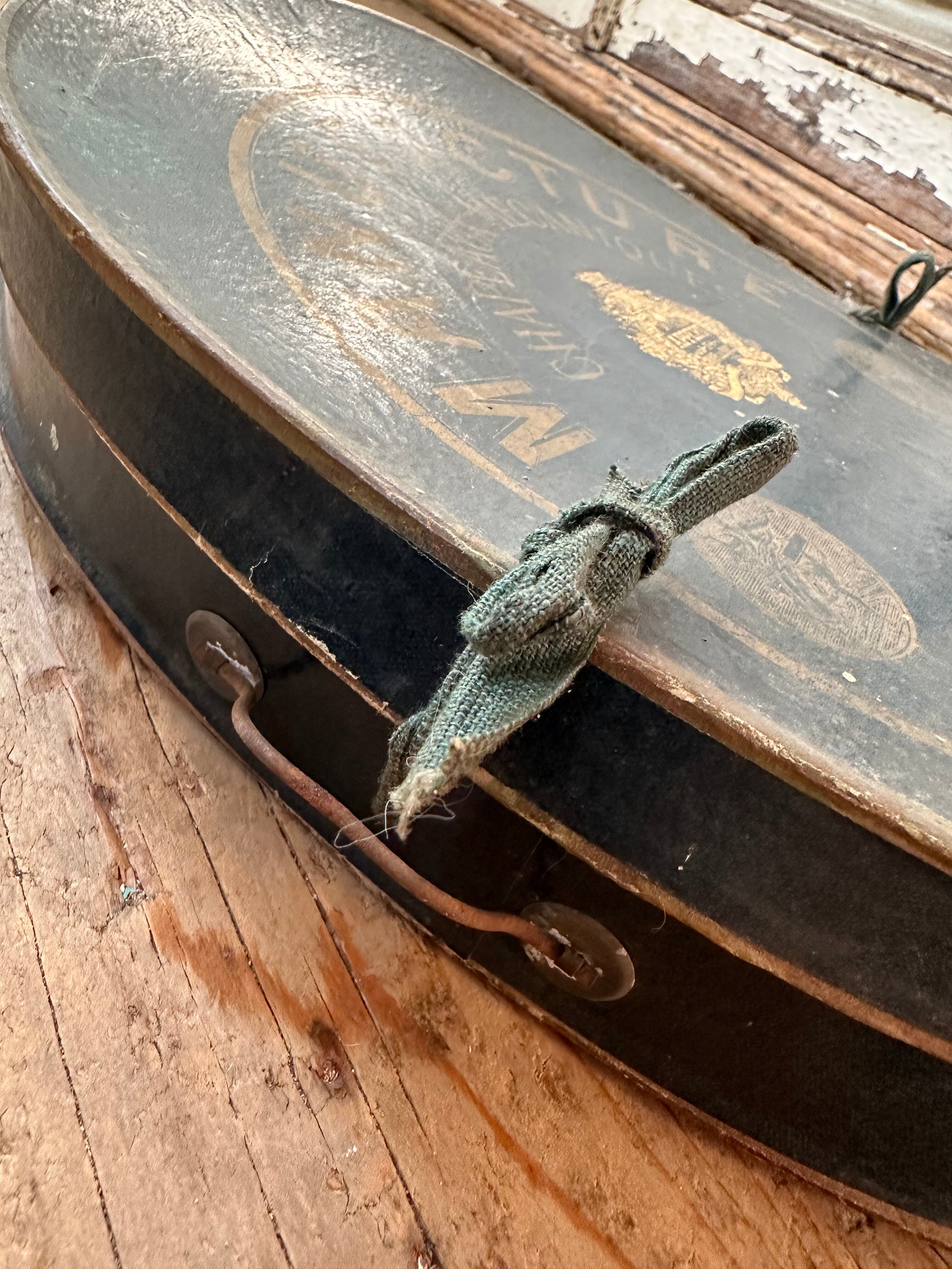 紙製ハットボックス MANUFACTURE DE PARIS 紙箱 ハットケース