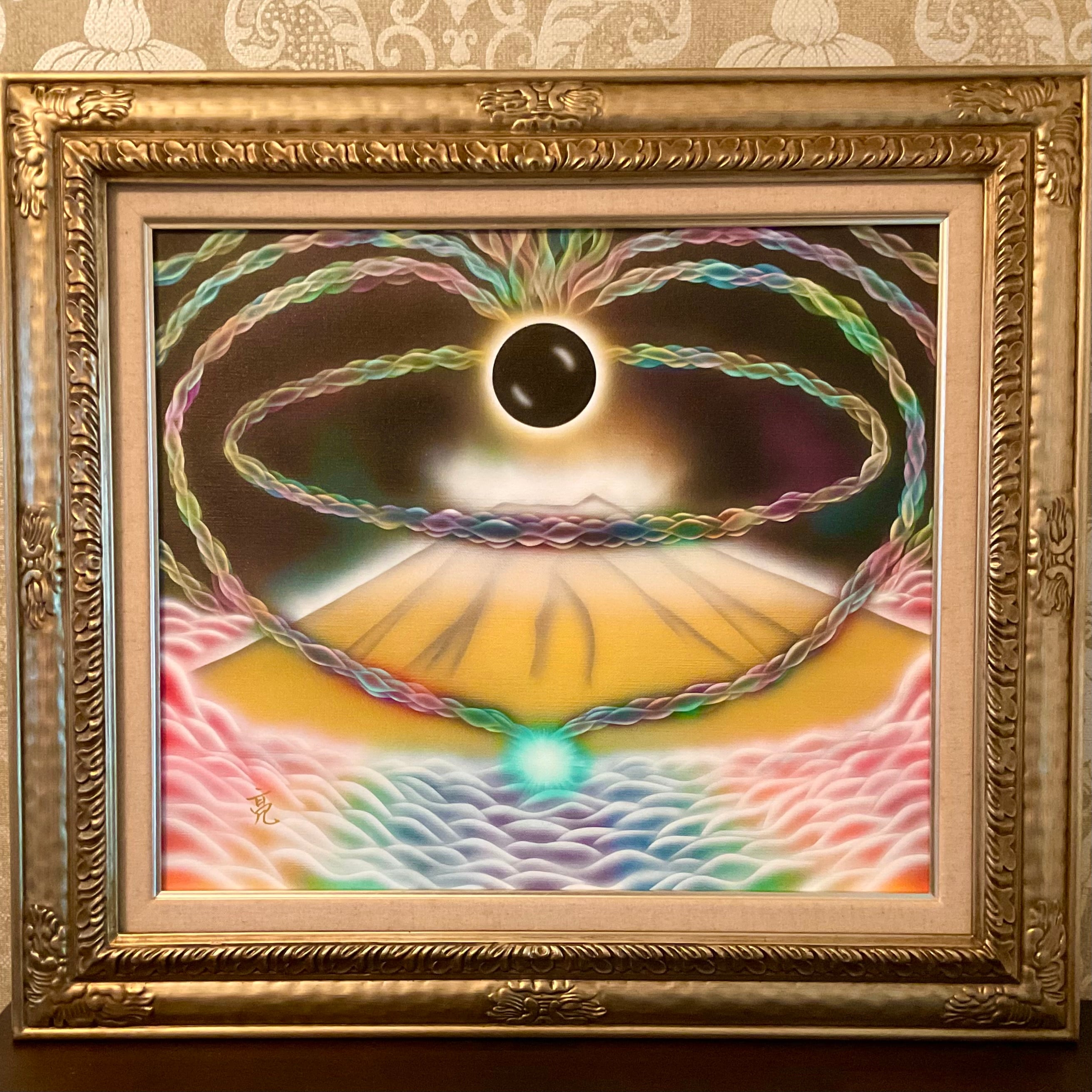 開運日セール☆神道スピリチュアルアート『クラインの壷』高波動 特大