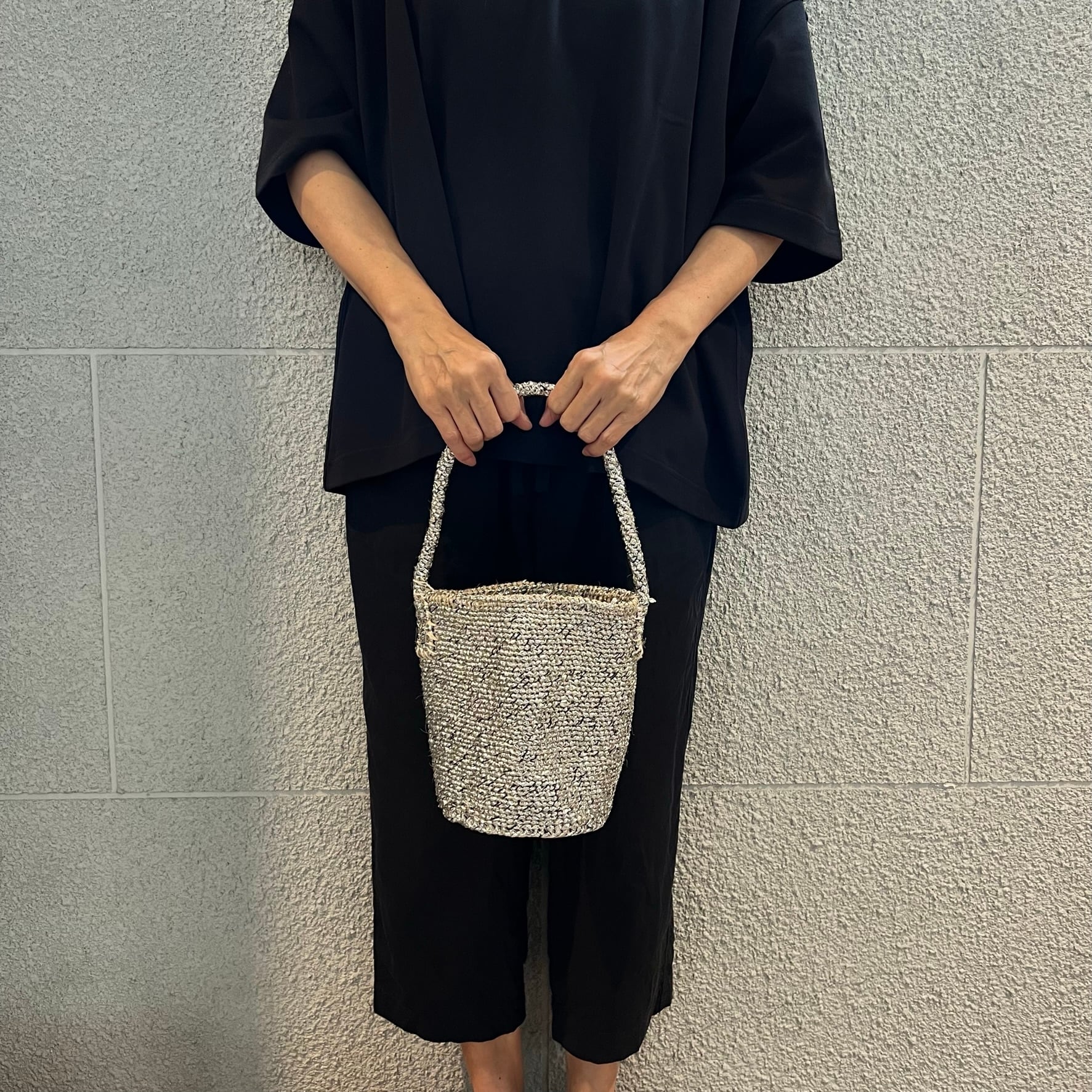 RECTANGLE : シルバーバスケット ミニショルダー | Onthebooks