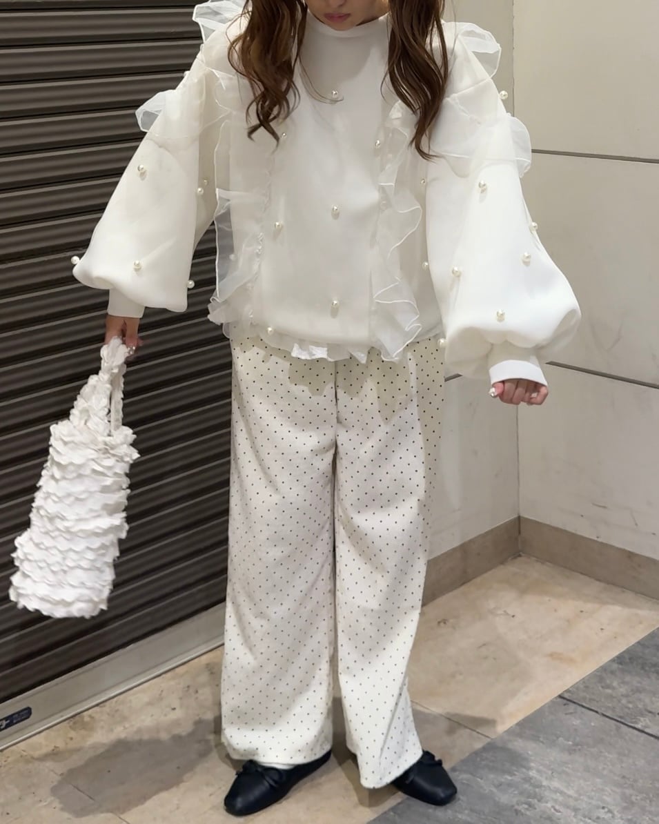 BABY PERL TULLE TOPS パールあり | MARRY ME.official