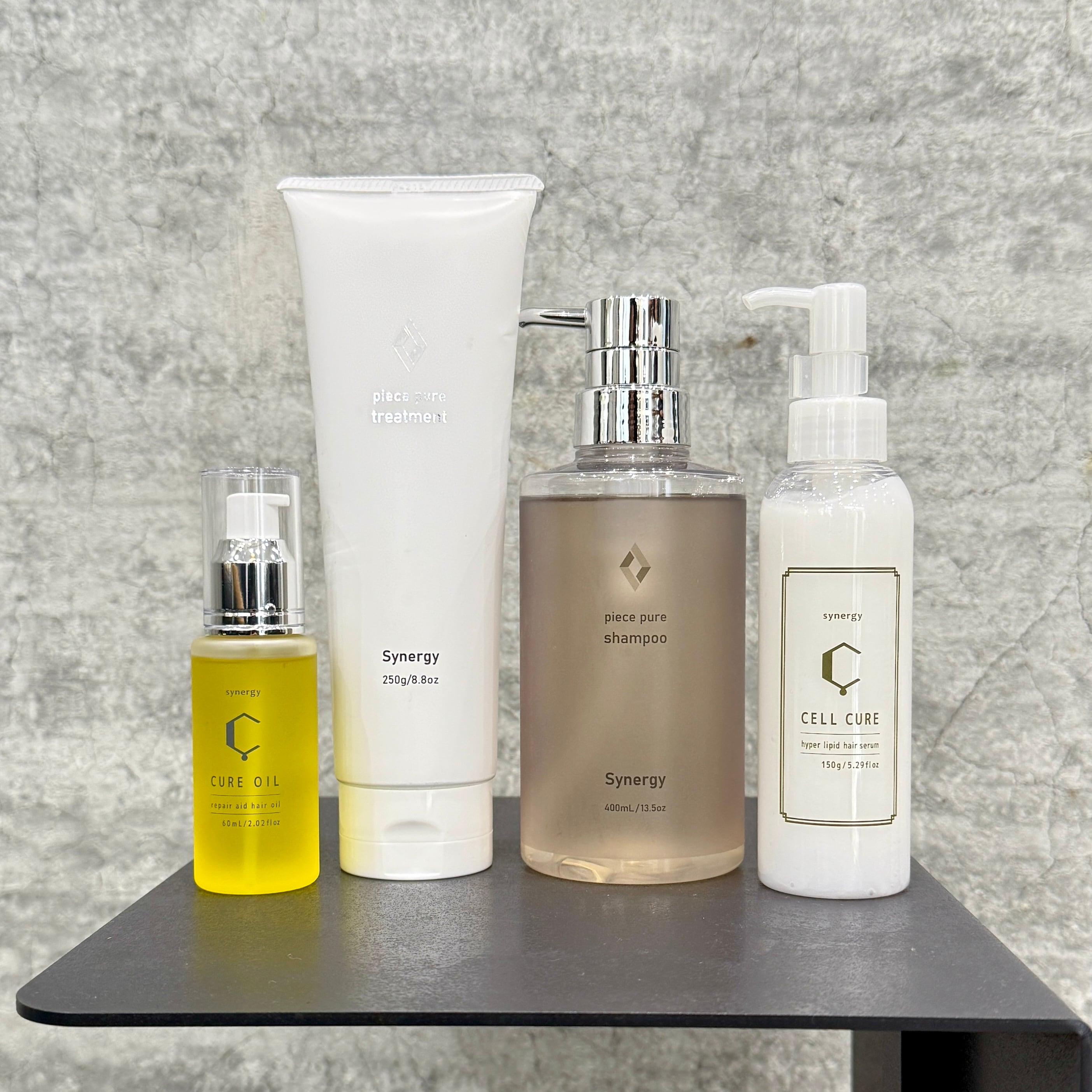 シナジー ピースピュアシャントリ &ミルク&オイルセット 【自宅で髪質