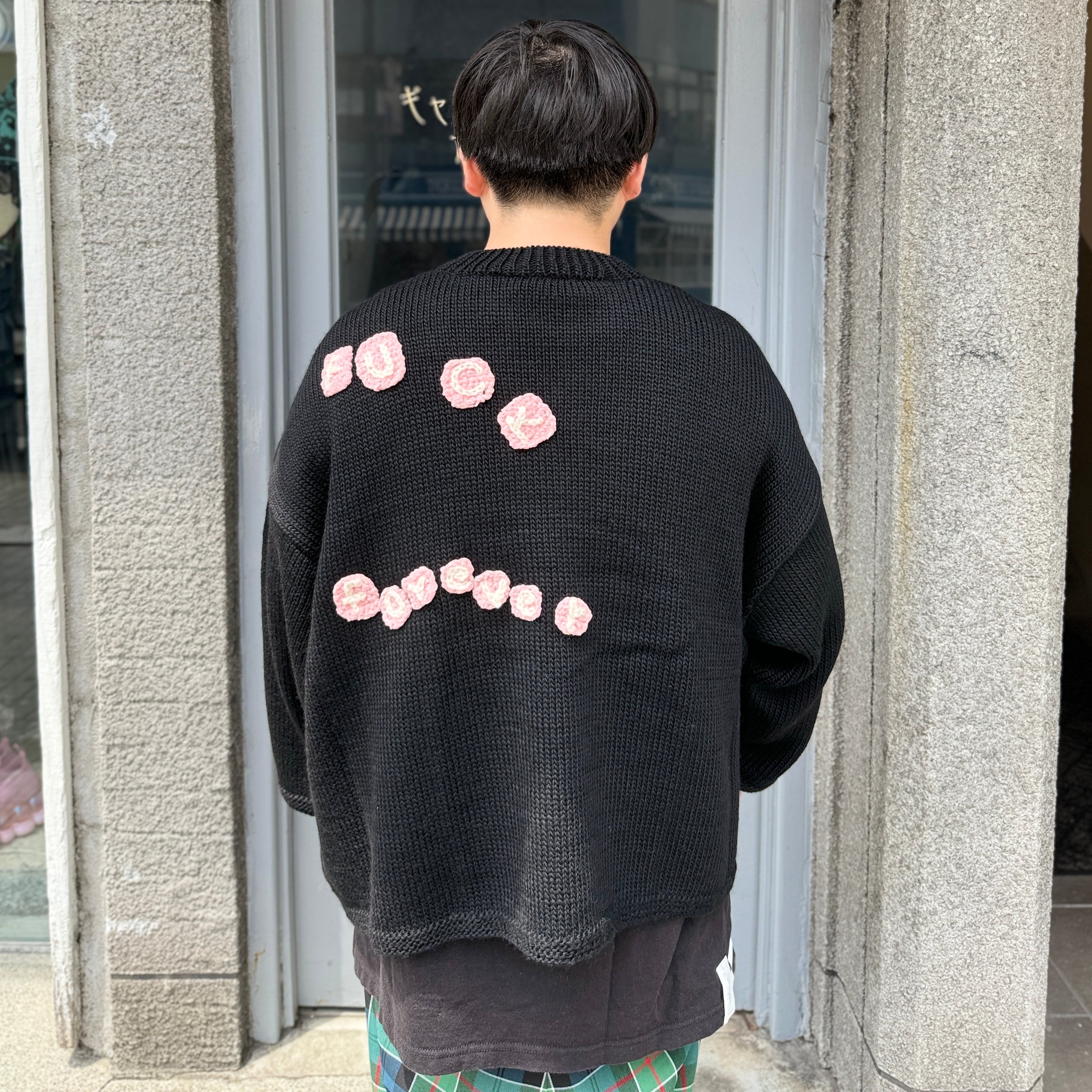 KIDILL / BAMBI HAND KNITTED SWEATER / BLACK | ふぁいん