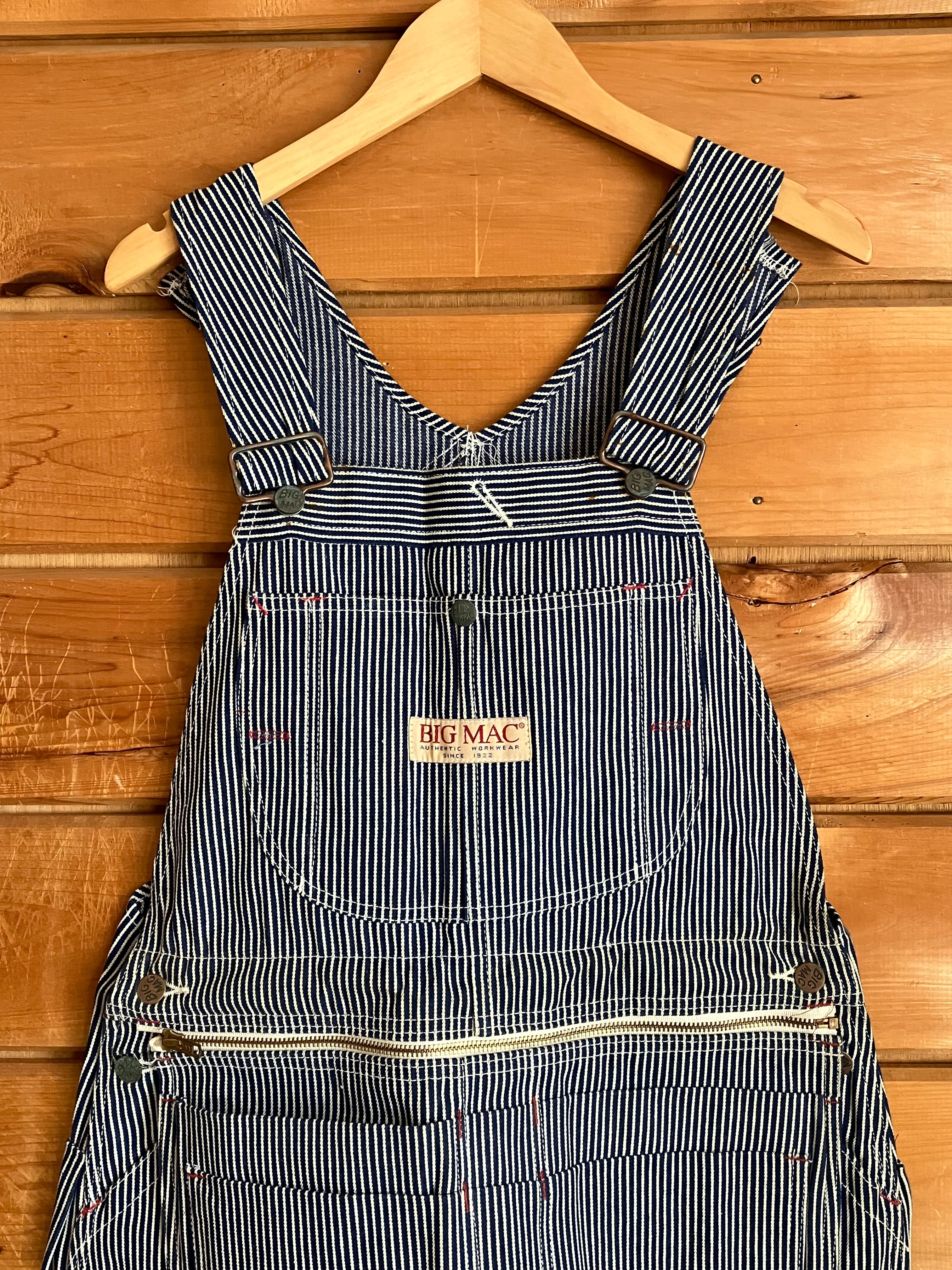 80's BIG MAC ヒッコリーオーバーオール(エプロン付き) | CORRINA CORRINA