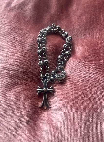 CHROME HEARTS クロムハーツ CHクロスペンダントスモール with クロス