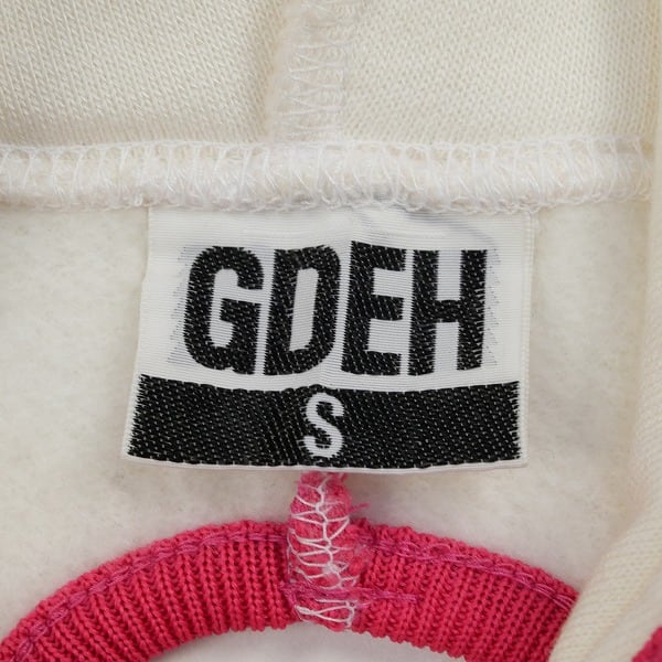 GOODENOUGH グッドイナフ 00年代 GGロゴベンチレーションパーカー 白