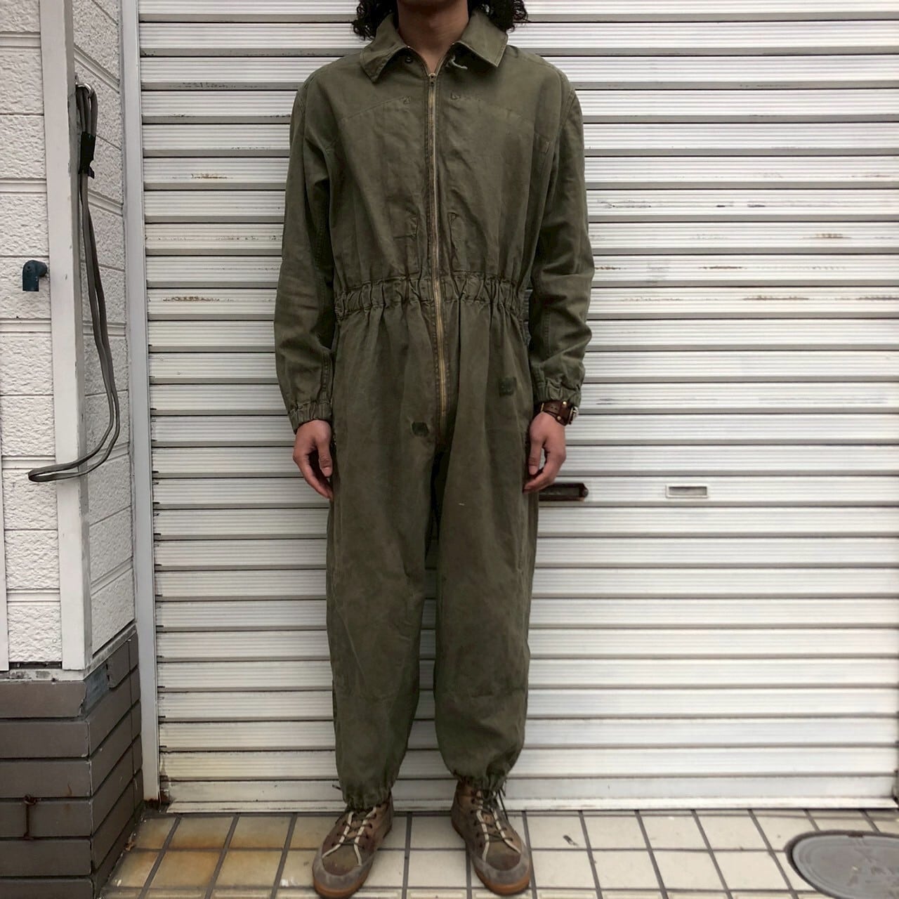 貴重 50s フランス軍 実物 French Army オールインワン つなぎ