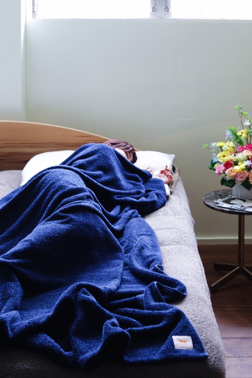 Hippopotamus｜タオルケット｜シングルサイズ | 眠家オンラインストア