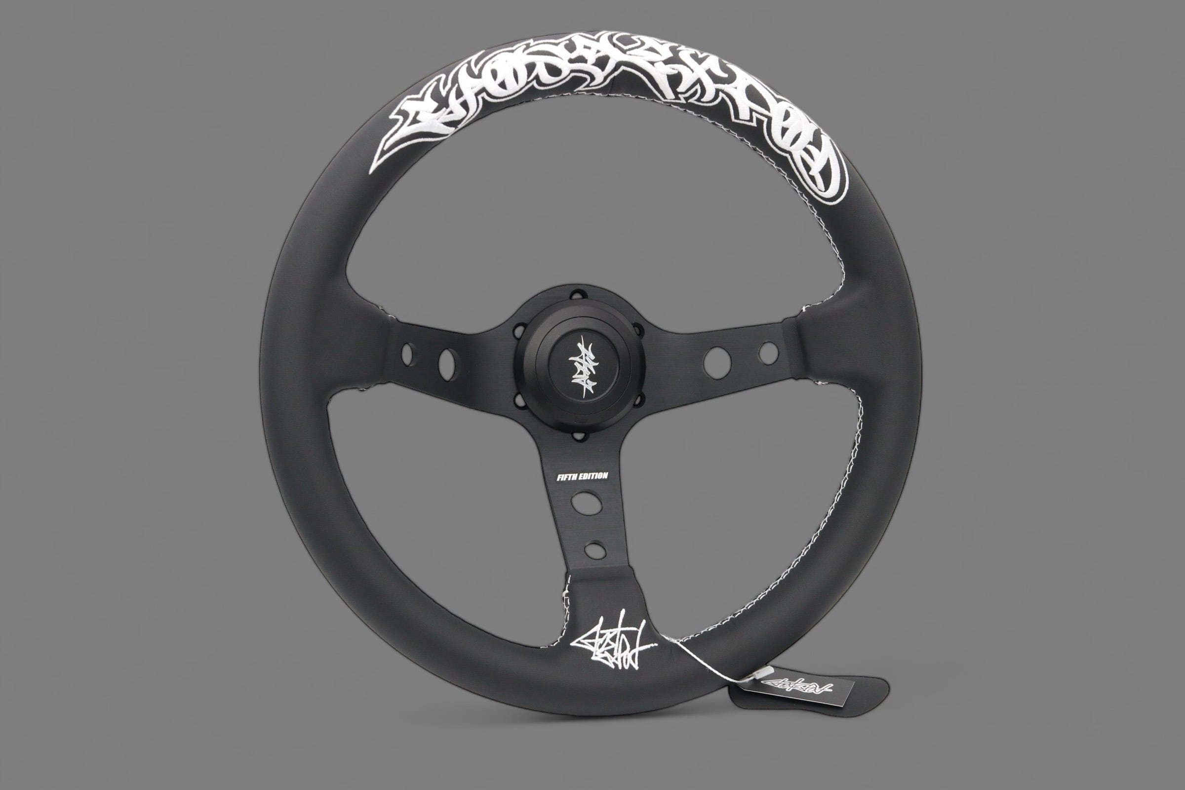 GHOST EXPOD GEステアリング 5th.モデル 【White 刺繍】