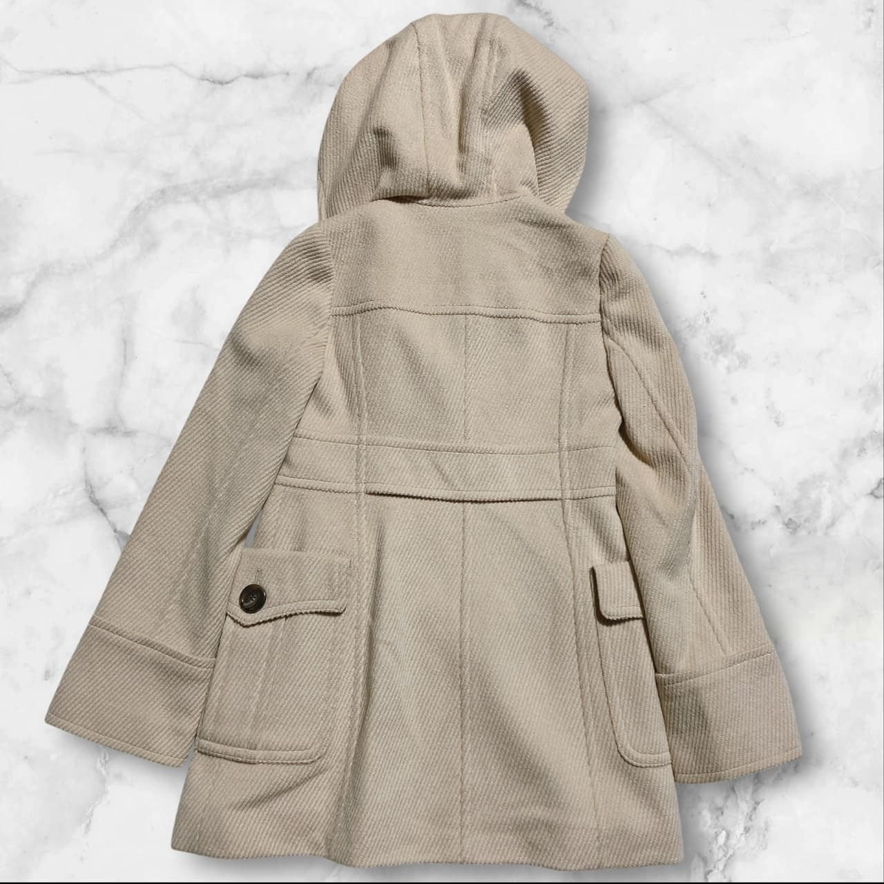 BURBERRY BLUE LABEL バーバリーブルーレーベル ウールコート アンゴラ