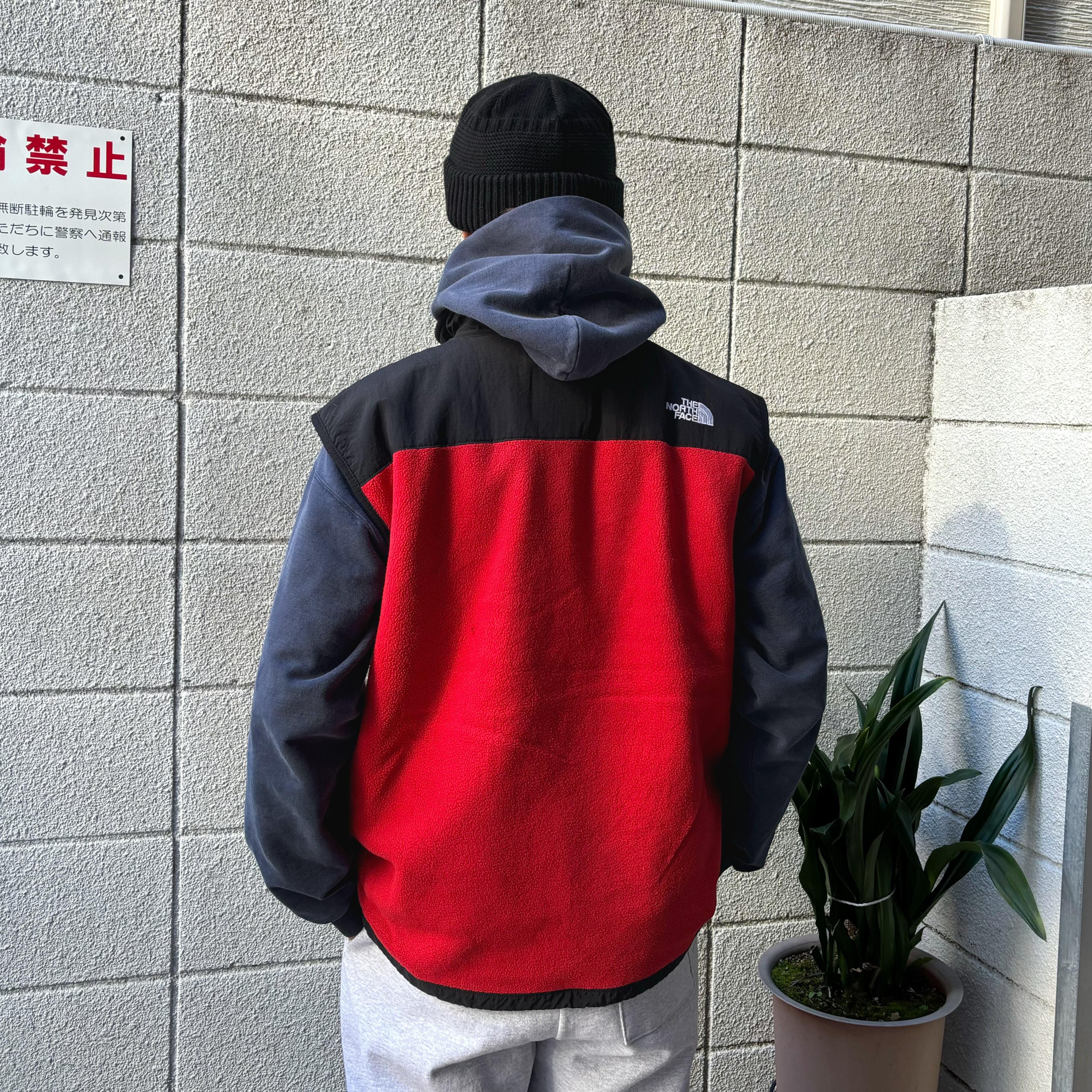 90's The North Face Denali Fleece Vest L / ザ・ノースフェイス