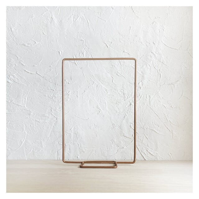 コッパースタンド ミニ [結婚式 受付サインやメニュー表 シーティング