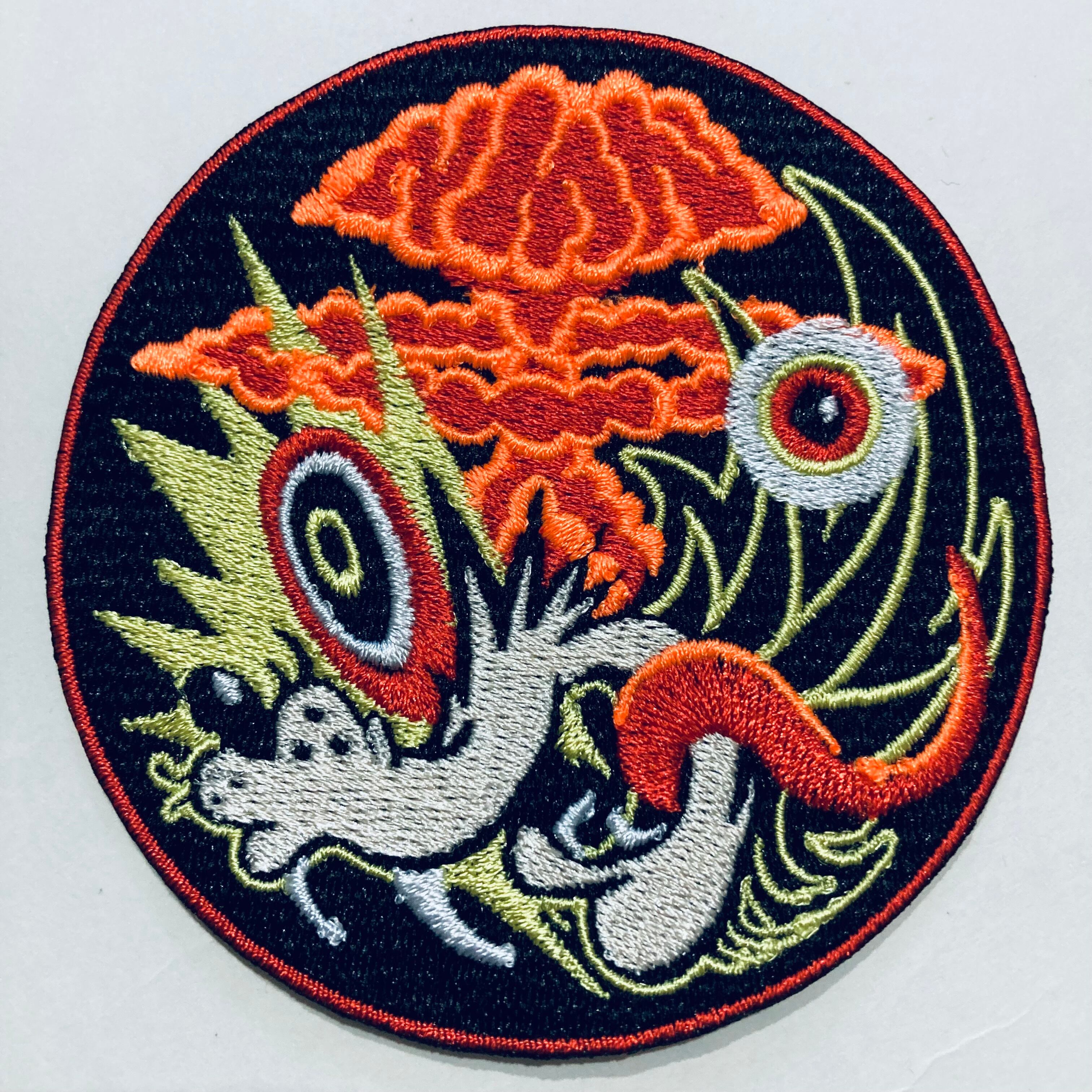 刺繍ワッペン22 | NO MAD NUMSKULL