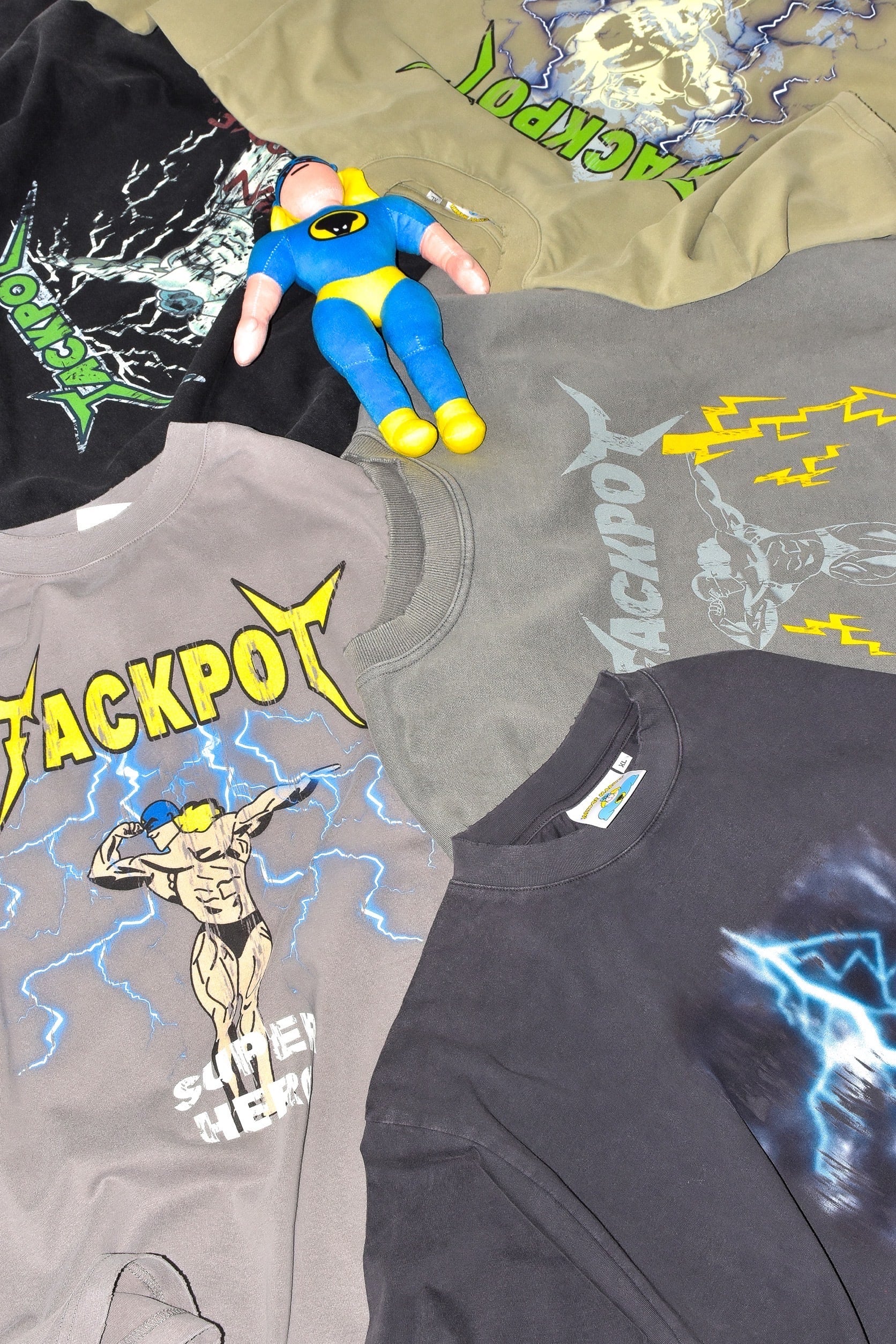 ヴィンテージグラフィックトレーナー ブラック | JACKPOT MARKET