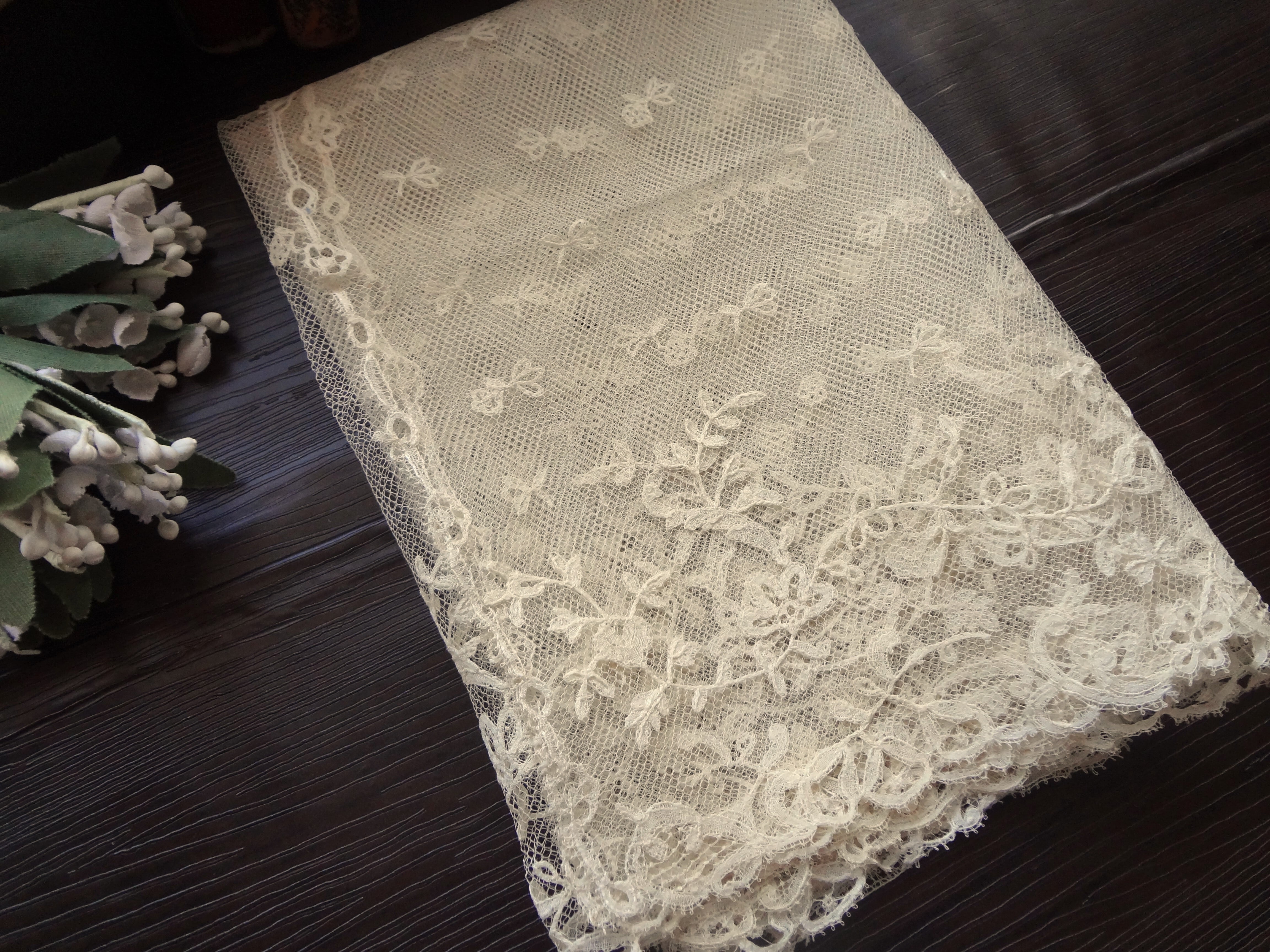 フランス アンティークチュールレース 大判 | grenierplus