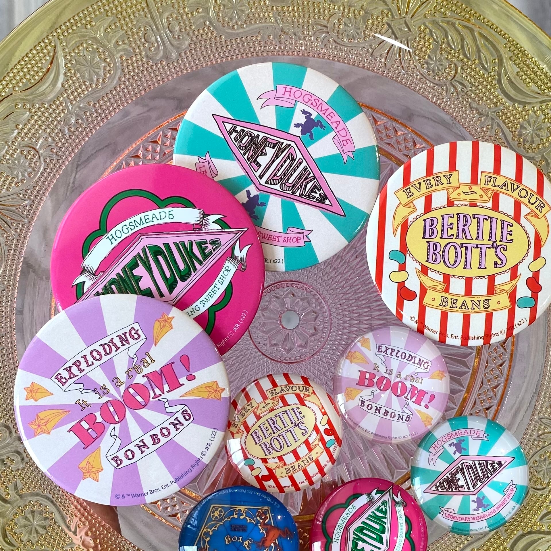 缶バッジ ブラインド缶バッチコレクション ハリーポッター flapper 90