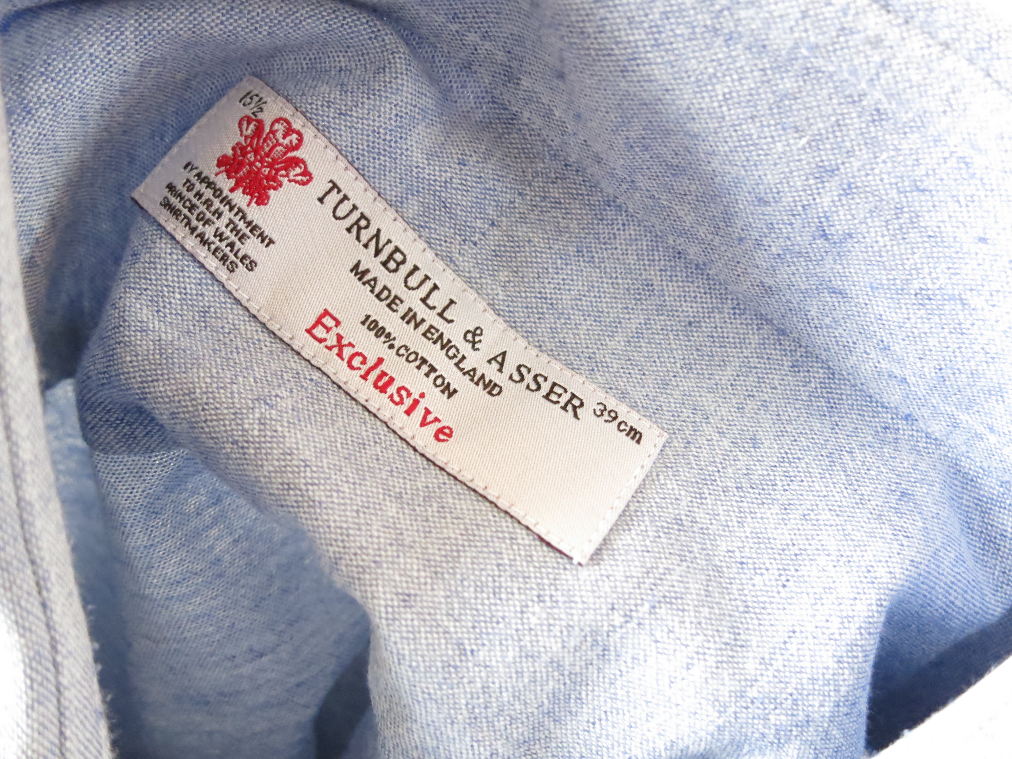 Turnbull & Asser(ターンブル&アッサー) シャツ 15.5 | JUST LIKE HERE