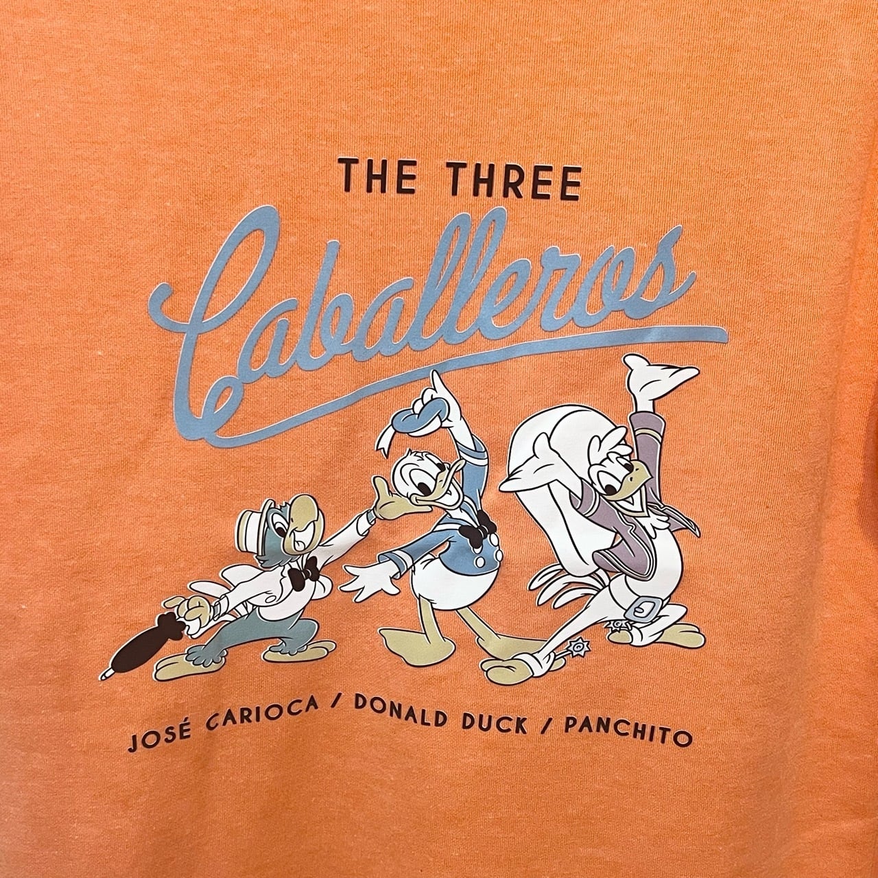 三人の騎士Tシャツ パンチート ホセ キャリオカ 三人の騎士 ドナルド