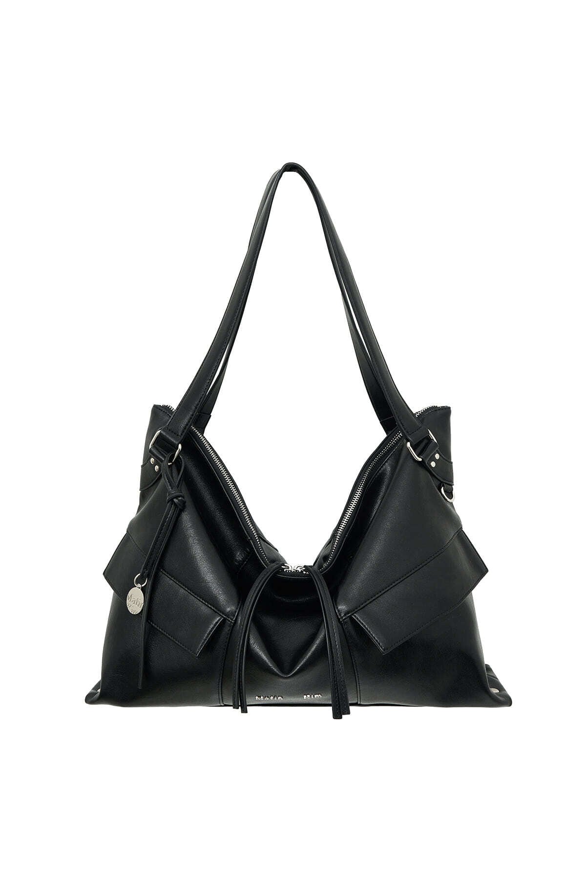 Matin Kim] WIDE NEMO BIG SHOULDER BAG IN BLACK 正規品 韓国ブランド
