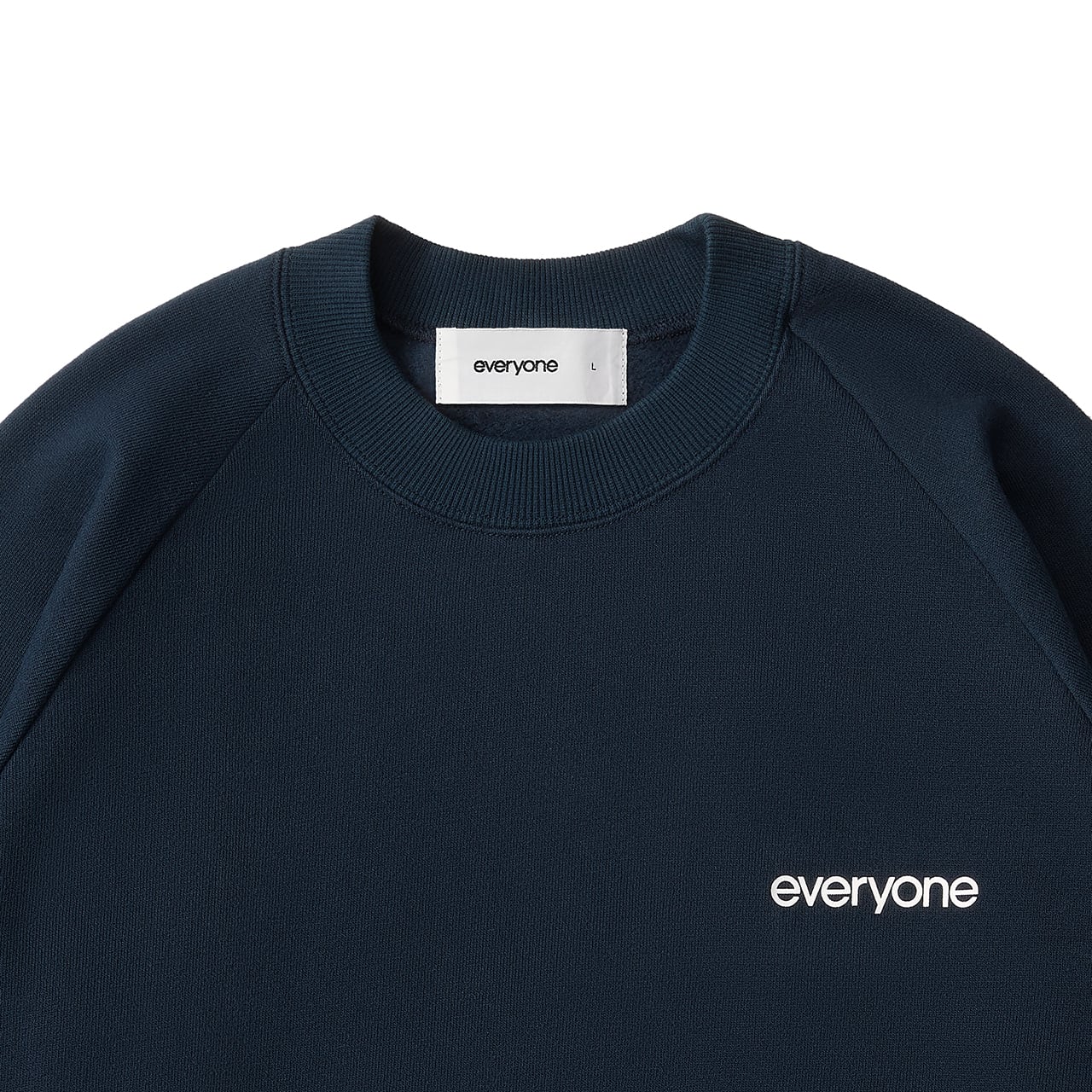 everyone original logo crew sweat (NAVY) | everyone