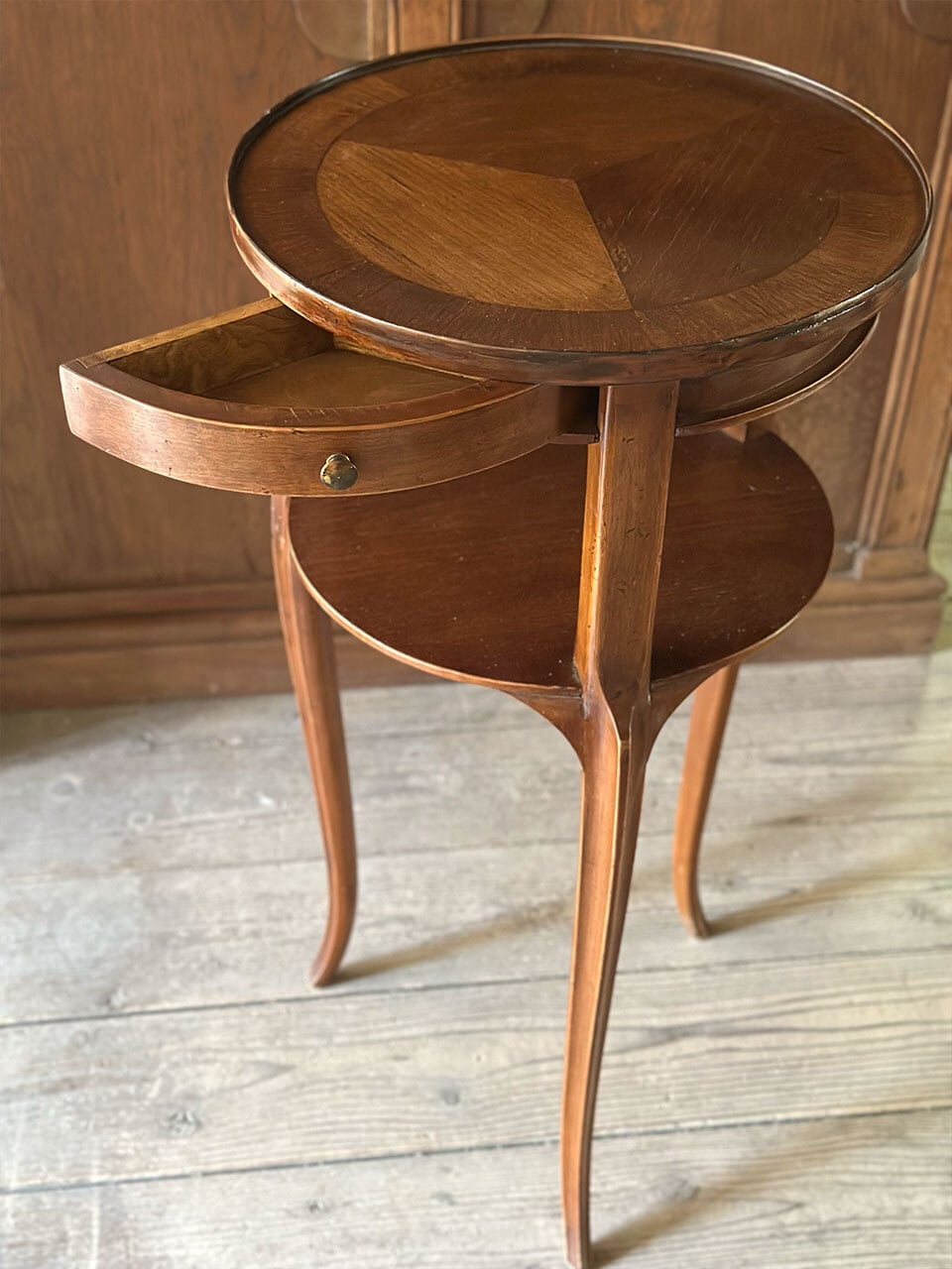 イタリア製ドマン Demain 花台 サイドテーブル インテリア 家具 木製