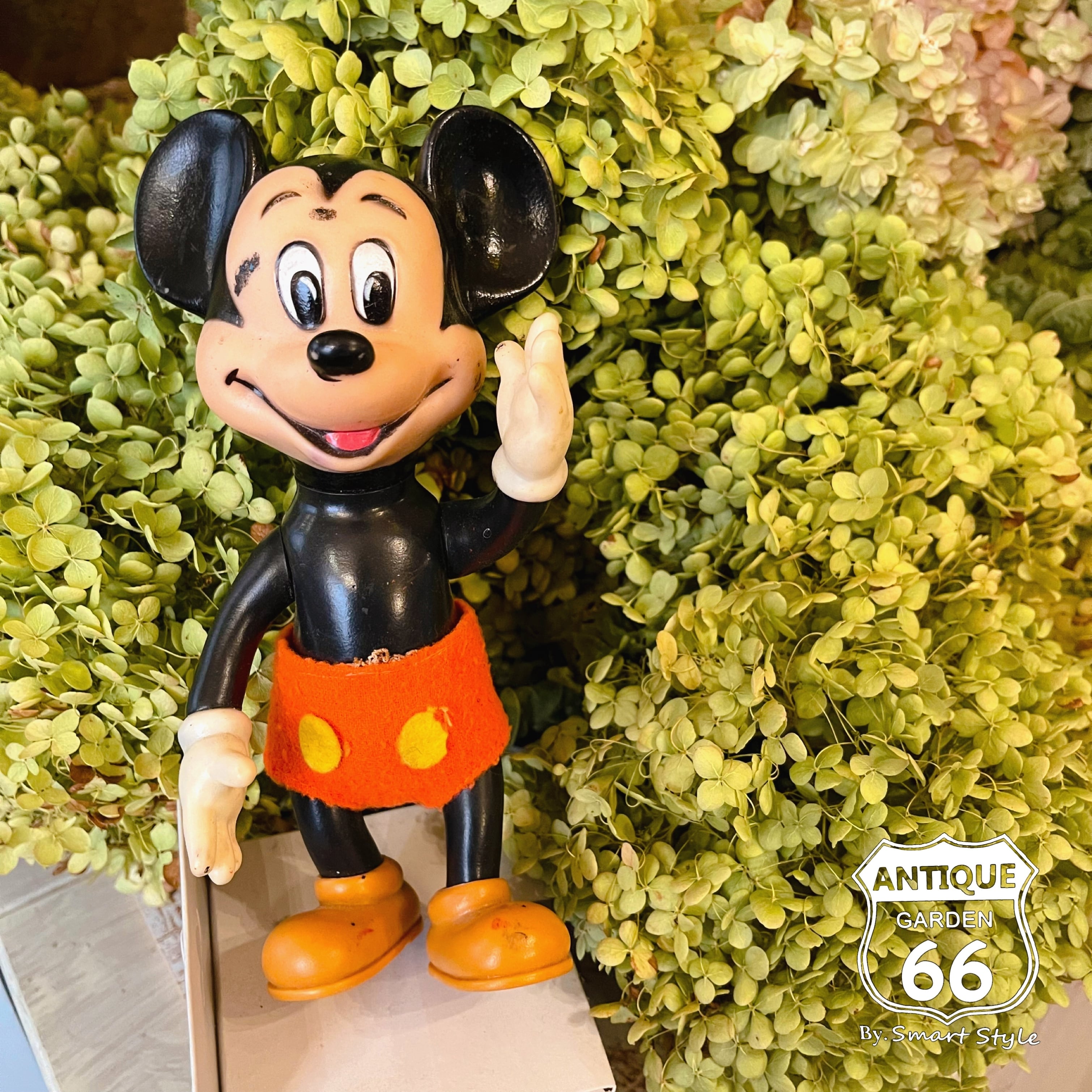 USA ヴィンテージ 日本製 ミッキーマウス ラバードール 音が出る