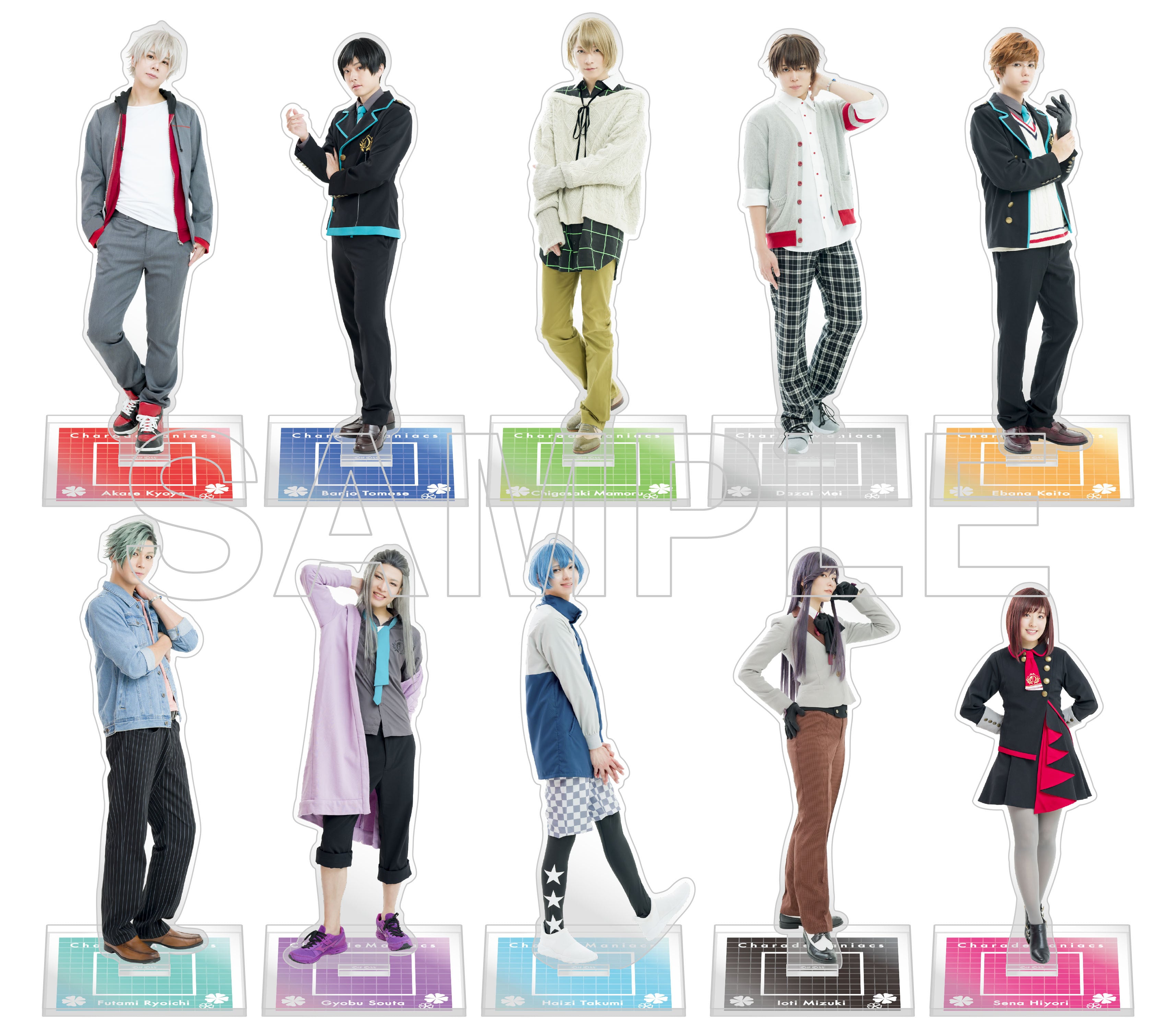 受注生産※【シャレステ再演】キャスト柄アクリルスタンド（全10種