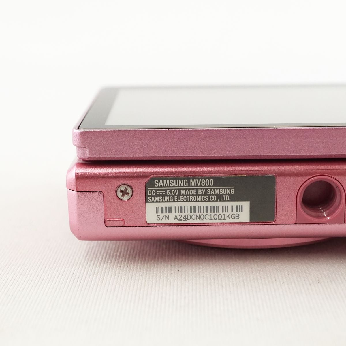 SAMSUNG MV800 デジタルカメラ USED美品 本体＋バッテリー 光学5倍