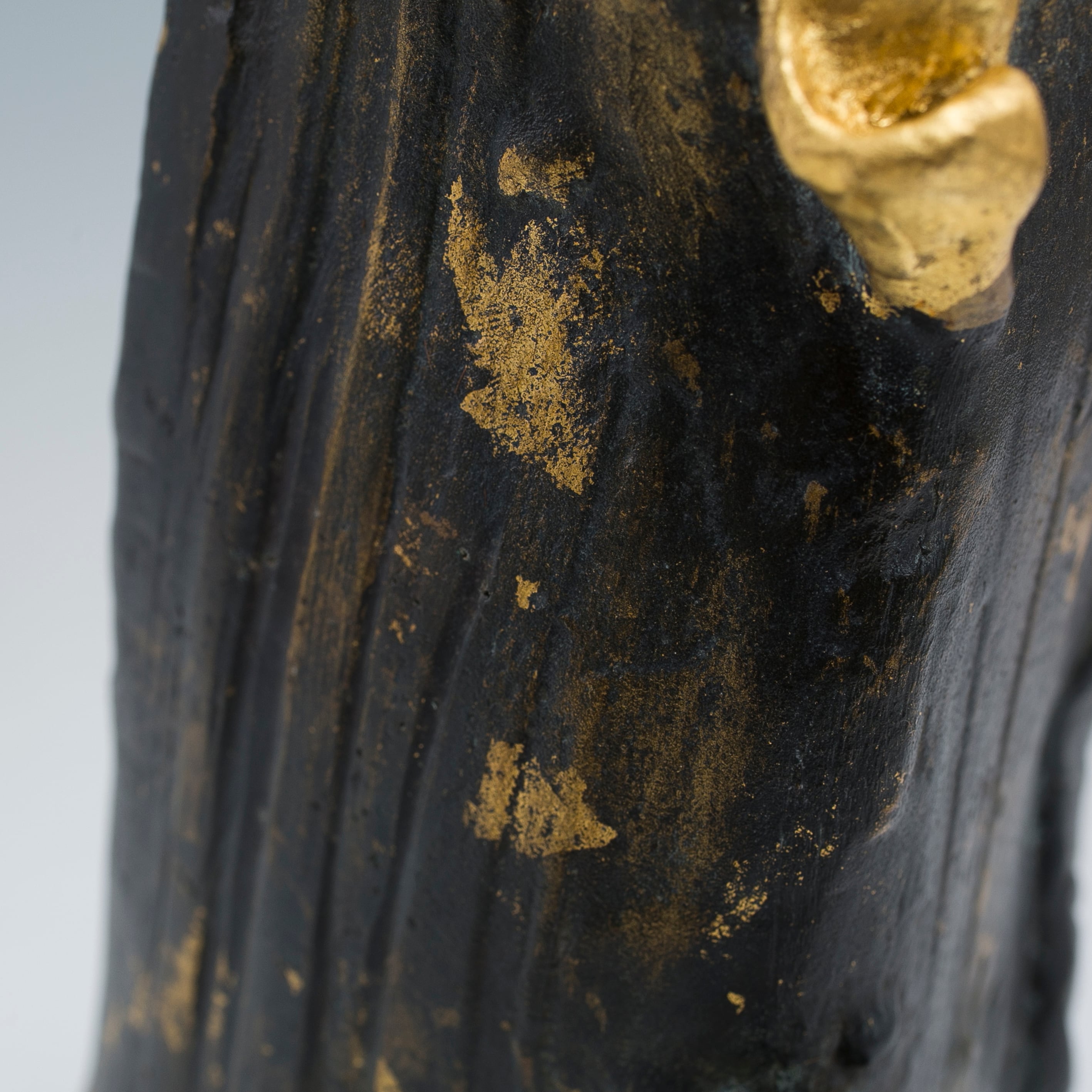 池田満寿夫 ブロンズ 万葉人 花器 花瓶 花入 オブジェ 置物 インテリア