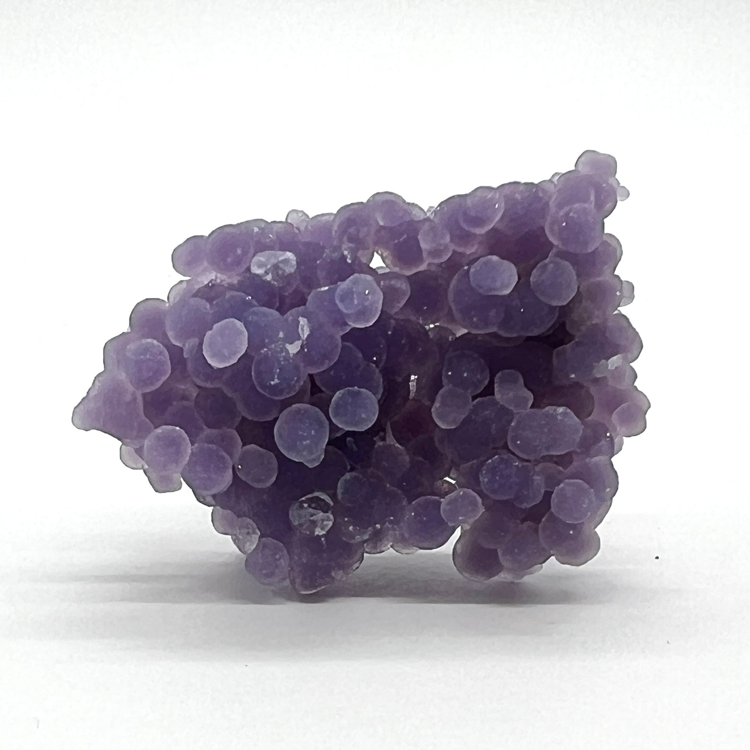 N-18 グレープアゲート 180g グレープカルセドニー 原石 自然石 鉱物 N