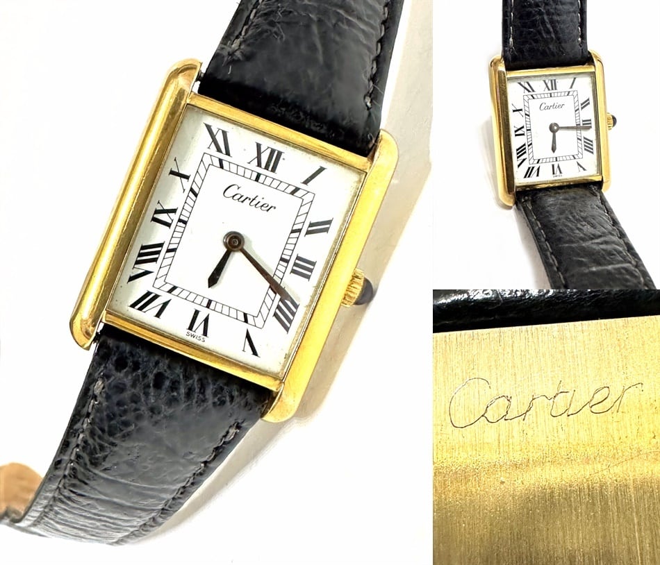 Cartier カルティエ PRE MUST TANK WATCH LM カルティエ プレマスト
