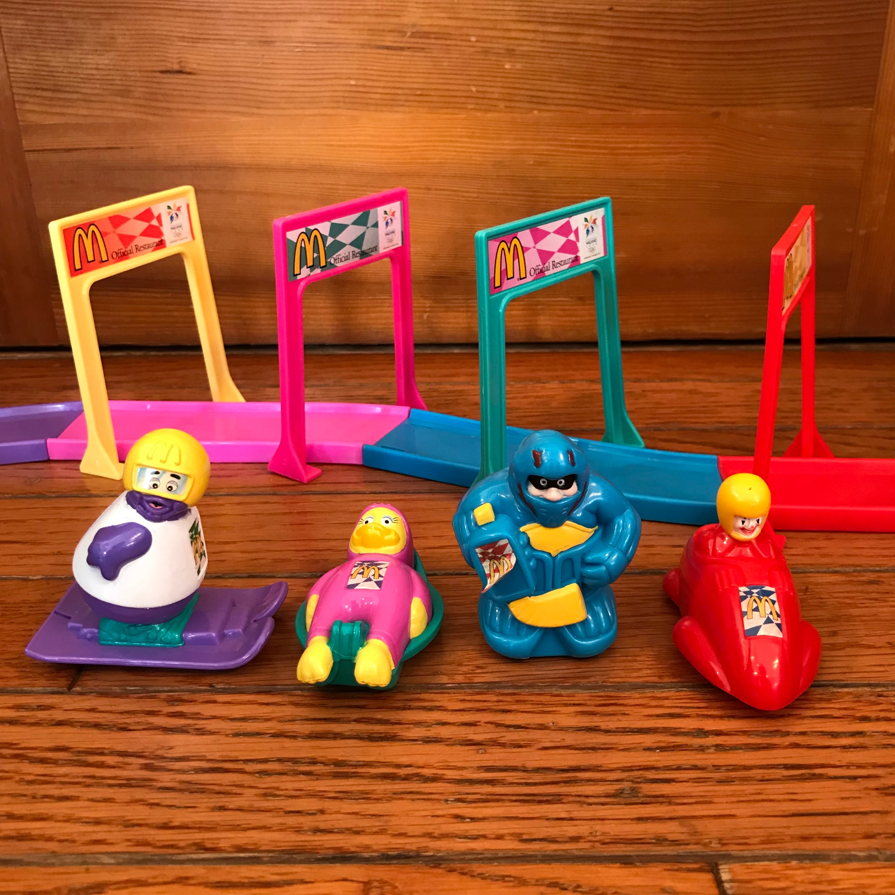 97' マクドナルドトイ 『長野オリンピックシリーズ』全4種類