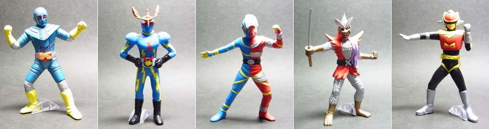 東映ヒーロー列伝 （全5種）セット | TOYZ-STYLE